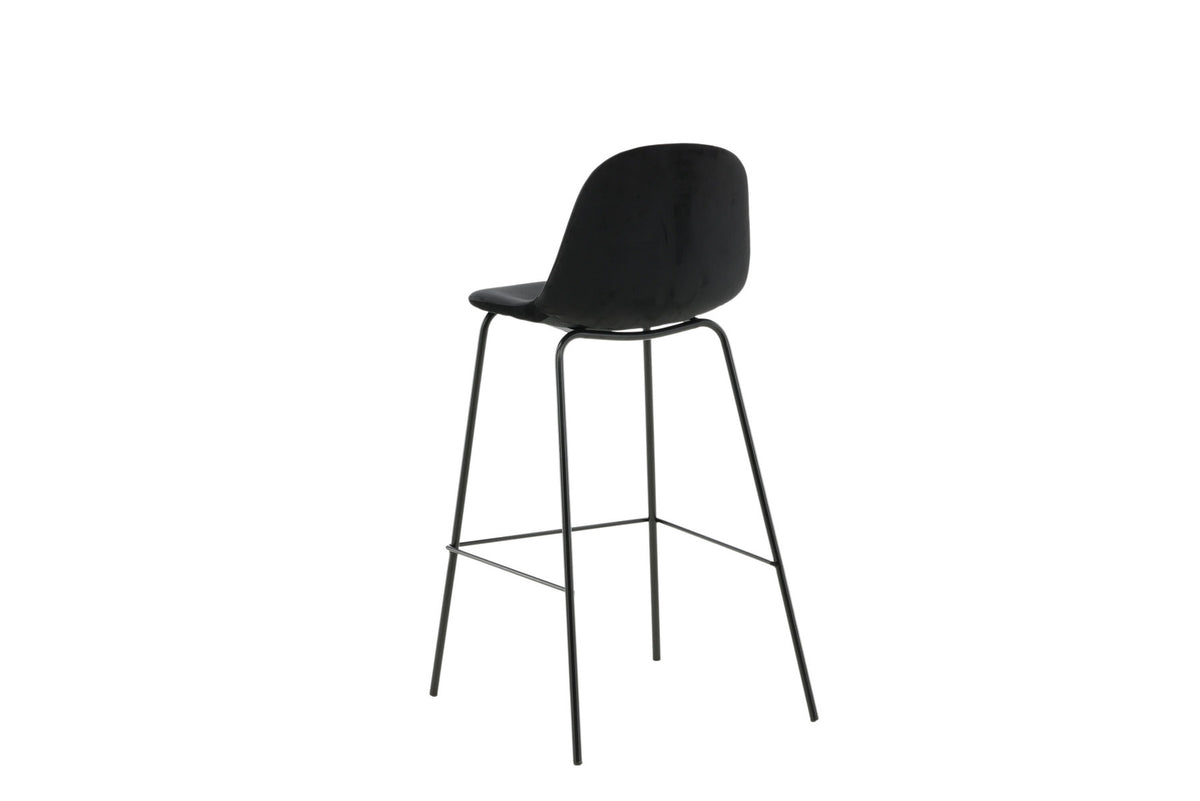 Polar Barstuhl in Schwarz präsentiert im Onlineshop von KAQTU Design AG. Barstuhl ist von Venture Home