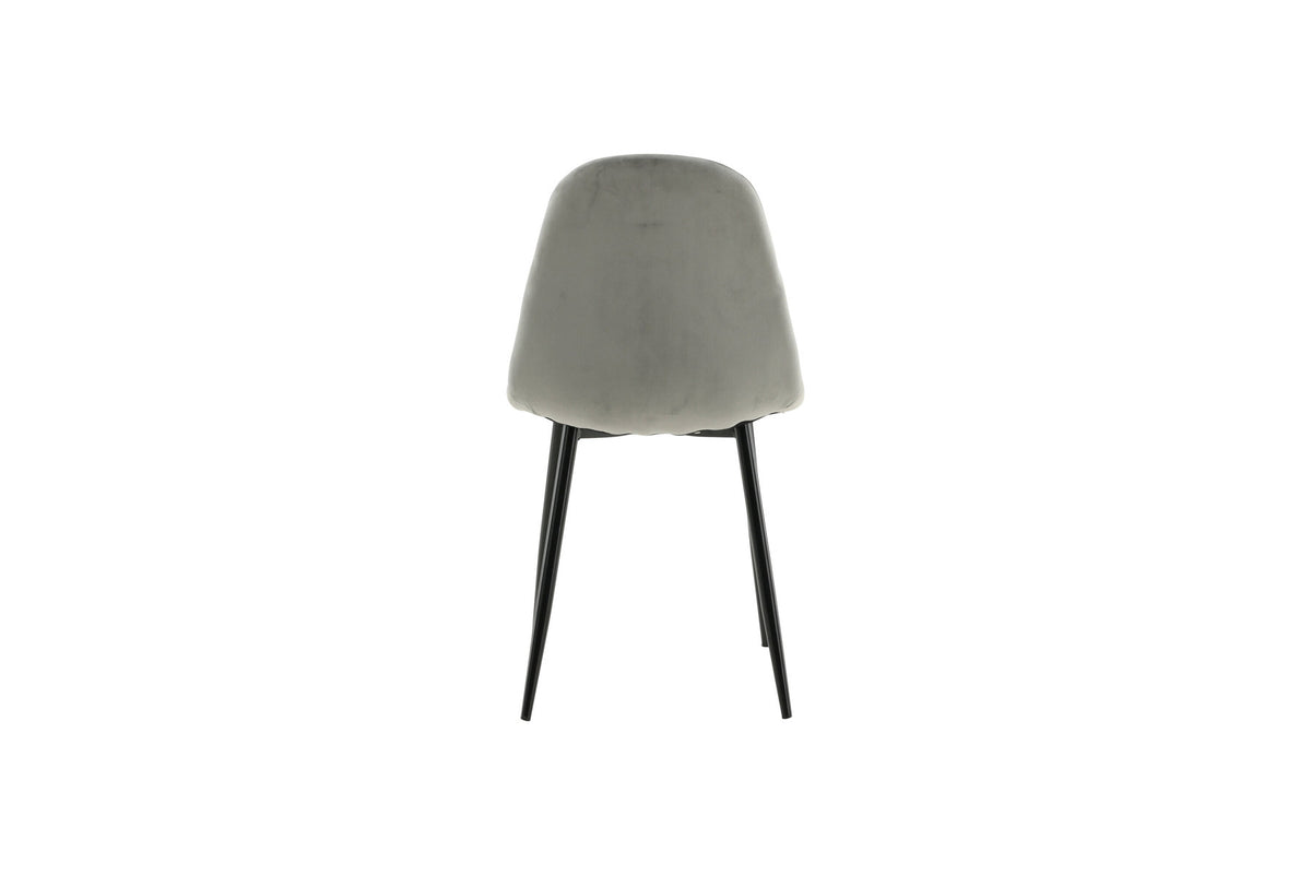 Polar Stuhl in Grau/Schwarz präsentiert im Onlineshop von KAQTU Design AG. Stuhl ist von Venture Home