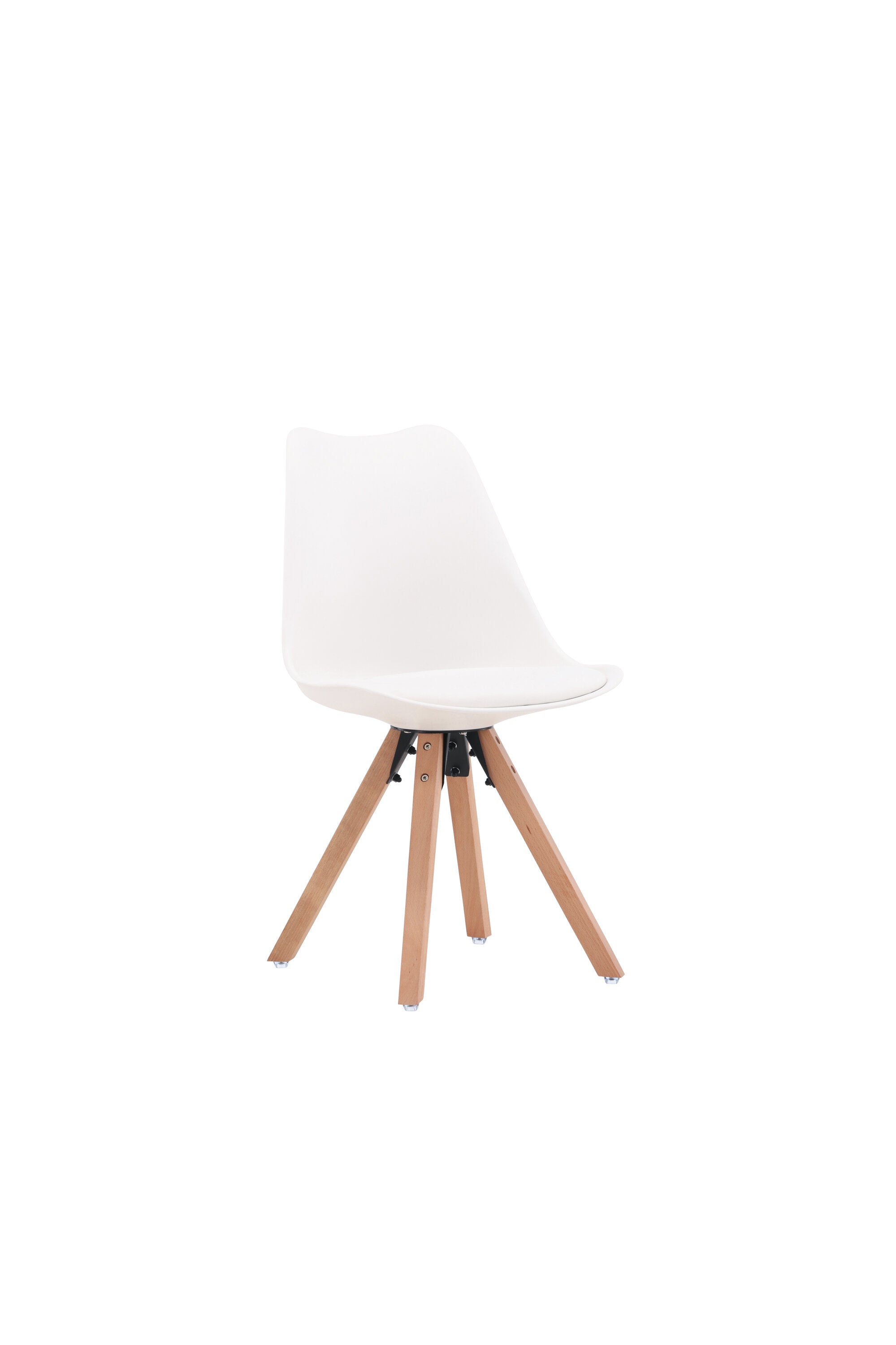 Zeno Stuhl in Weiss / Natur präsentiert im Onlineshop von KAQTU Design AG. Stuhl ist von Venture Home