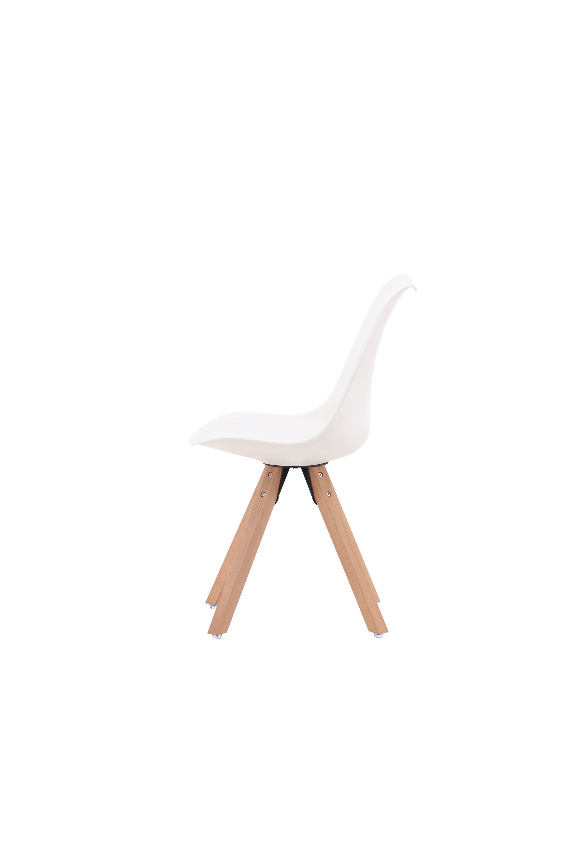 Zeno Stuhl in Weiss / Natur präsentiert im Onlineshop von KAQTU Design AG. Stuhl ist von Venture Home