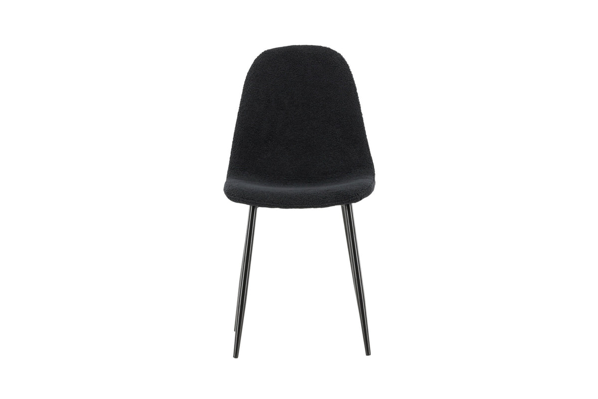 Polar Esszimmerstuhl in Schwarz präsentiert im Onlineshop von KAQTU Design AG. Stuhl ist von Venture Home