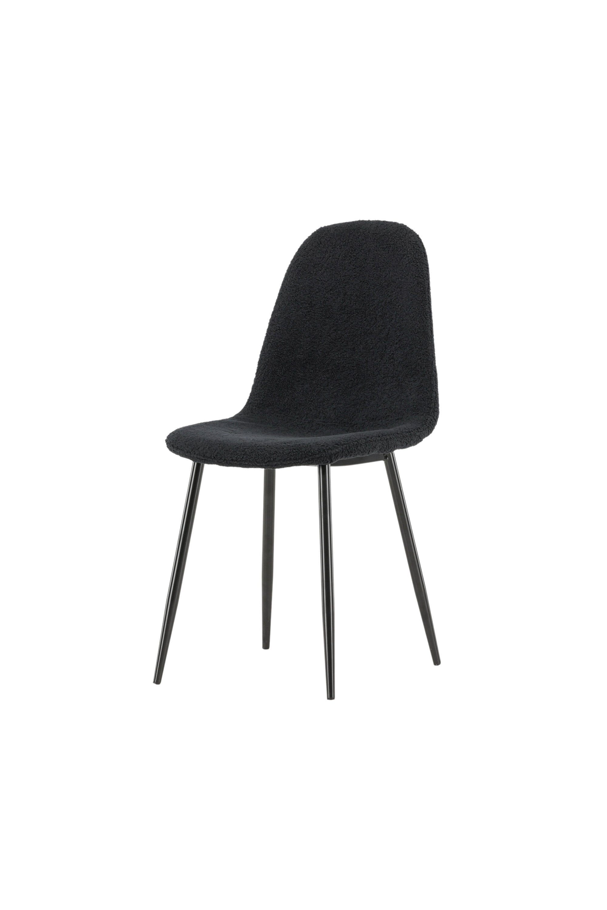 Polar Esszimmerstuhl in Schwarz präsentiert im Onlineshop von KAQTU Design AG. Stuhl ist von Venture Home