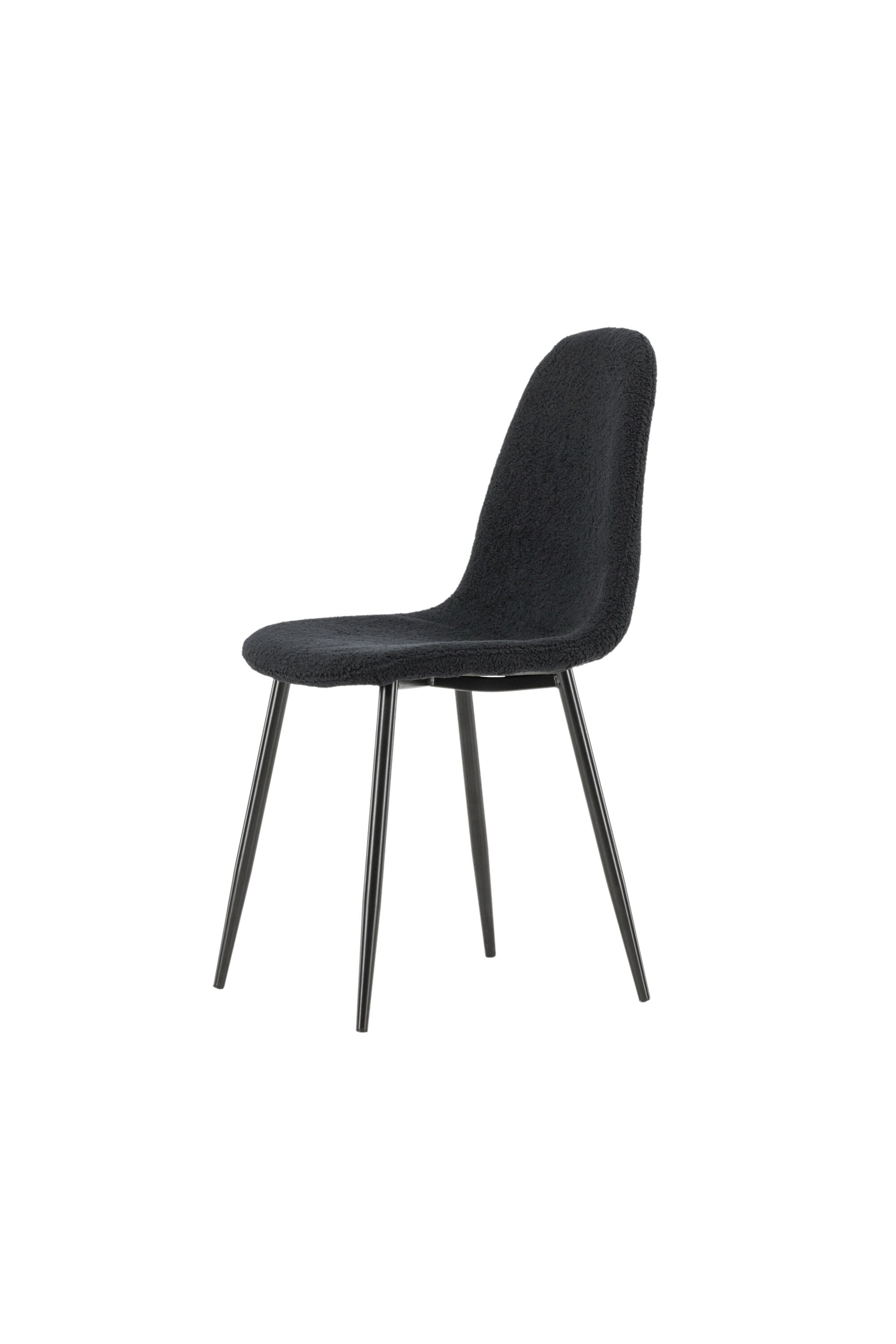 Polar Esszimmerstuhl in Schwarz präsentiert im Onlineshop von KAQTU Design AG. Stuhl ist von Venture Home