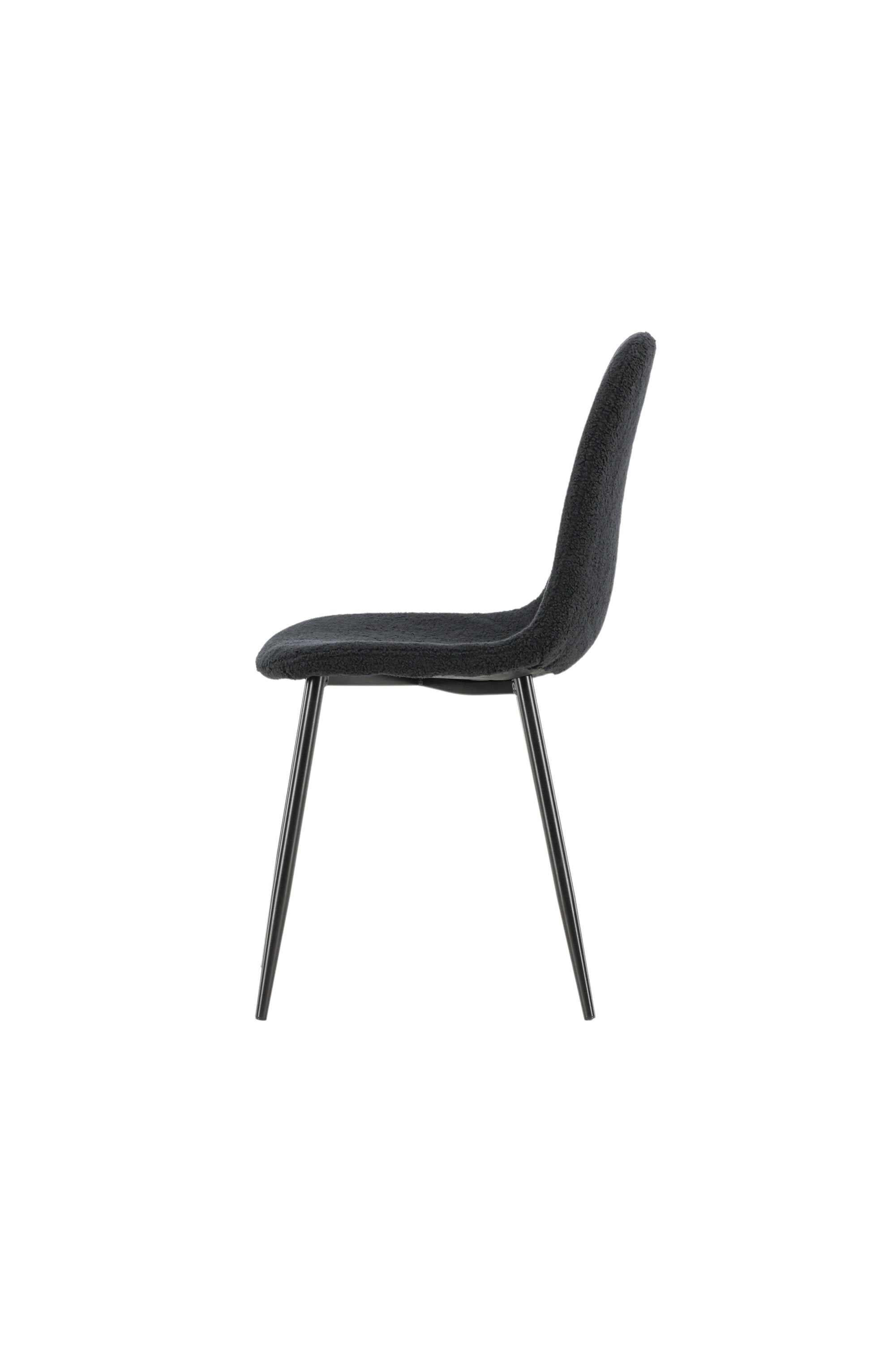 Polar Esszimmerstuhl in Schwarz präsentiert im Onlineshop von KAQTU Design AG. Stuhl ist von Venture Home