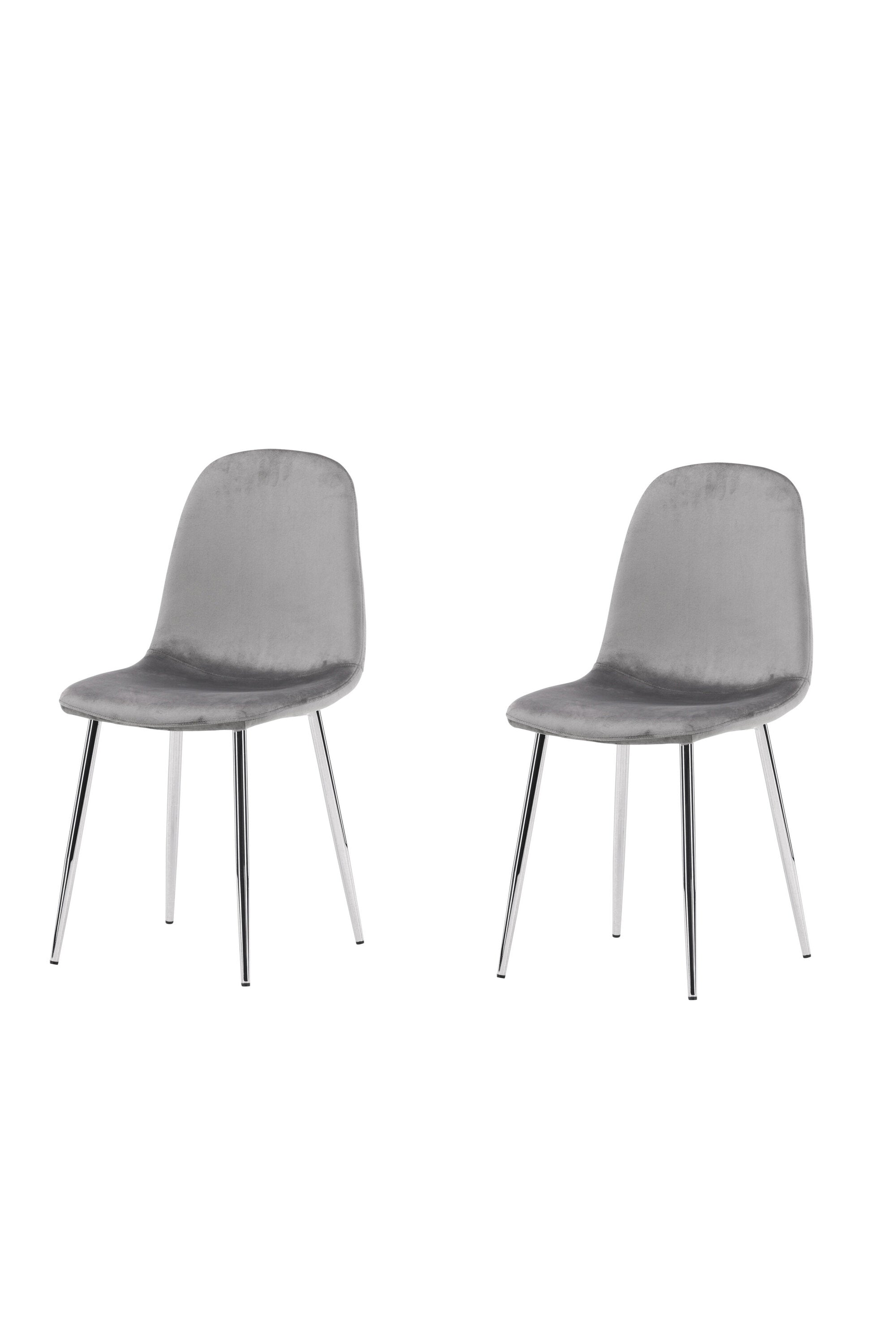 Eva Stuhl in Hellgrau präsentiert im Onlineshop von KAQTU Design AG. Stuhl ist von Venture Home