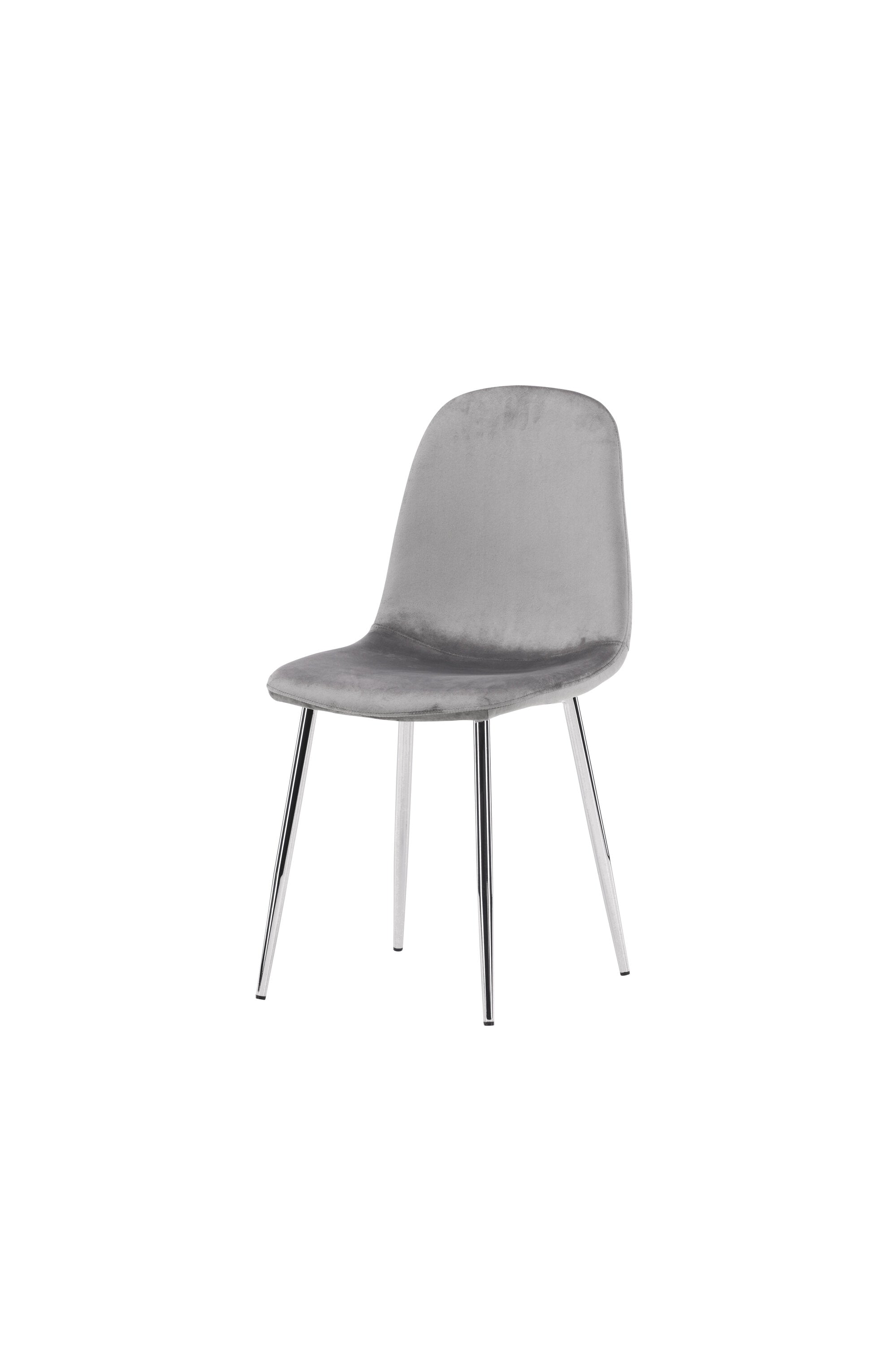 Eva Stuhl in Hellgrau präsentiert im Onlineshop von KAQTU Design AG. Stuhl ist von Venture Home