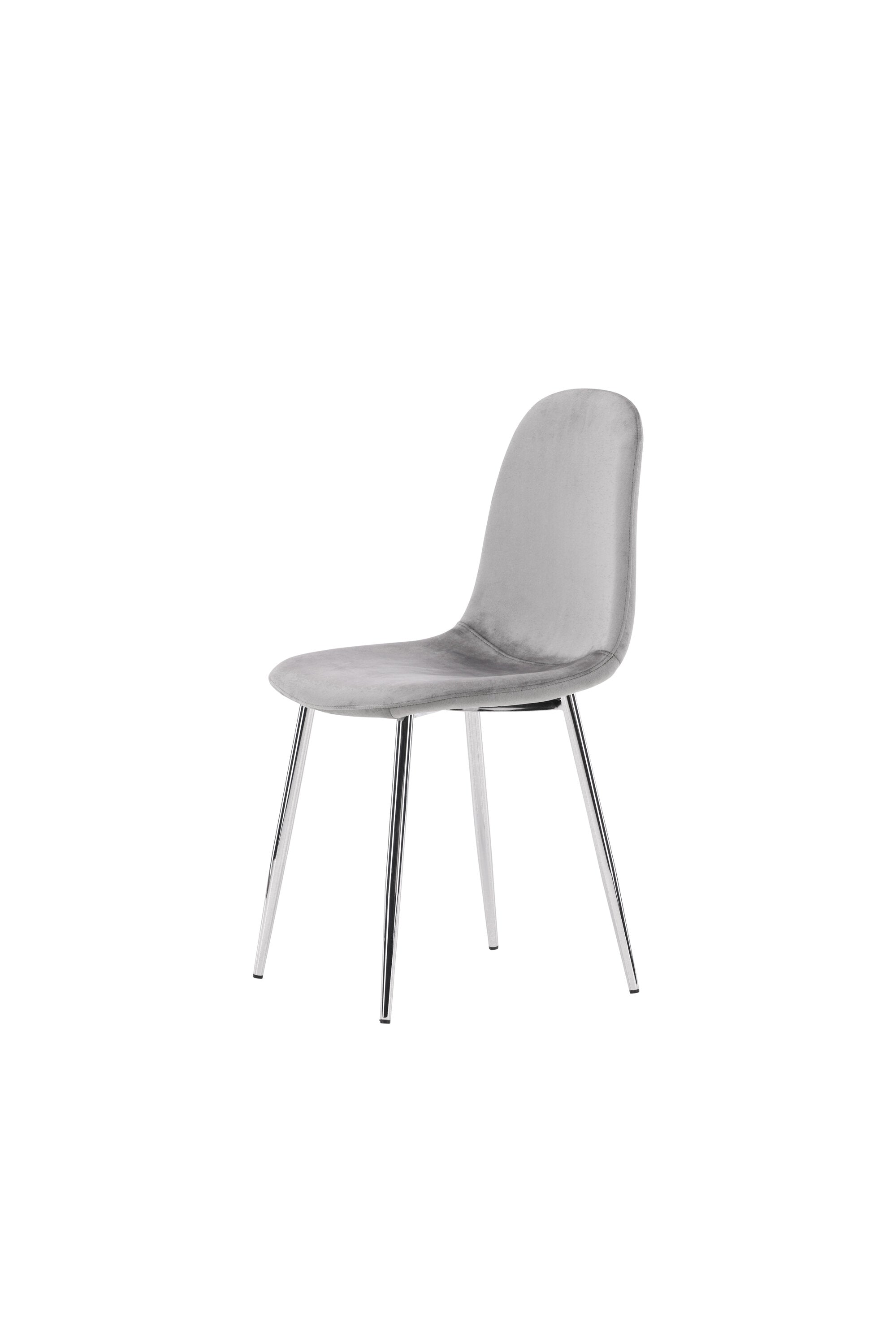 Eva Stuhl in Hellgrau präsentiert im Onlineshop von KAQTU Design AG. Stuhl ist von Venture Home