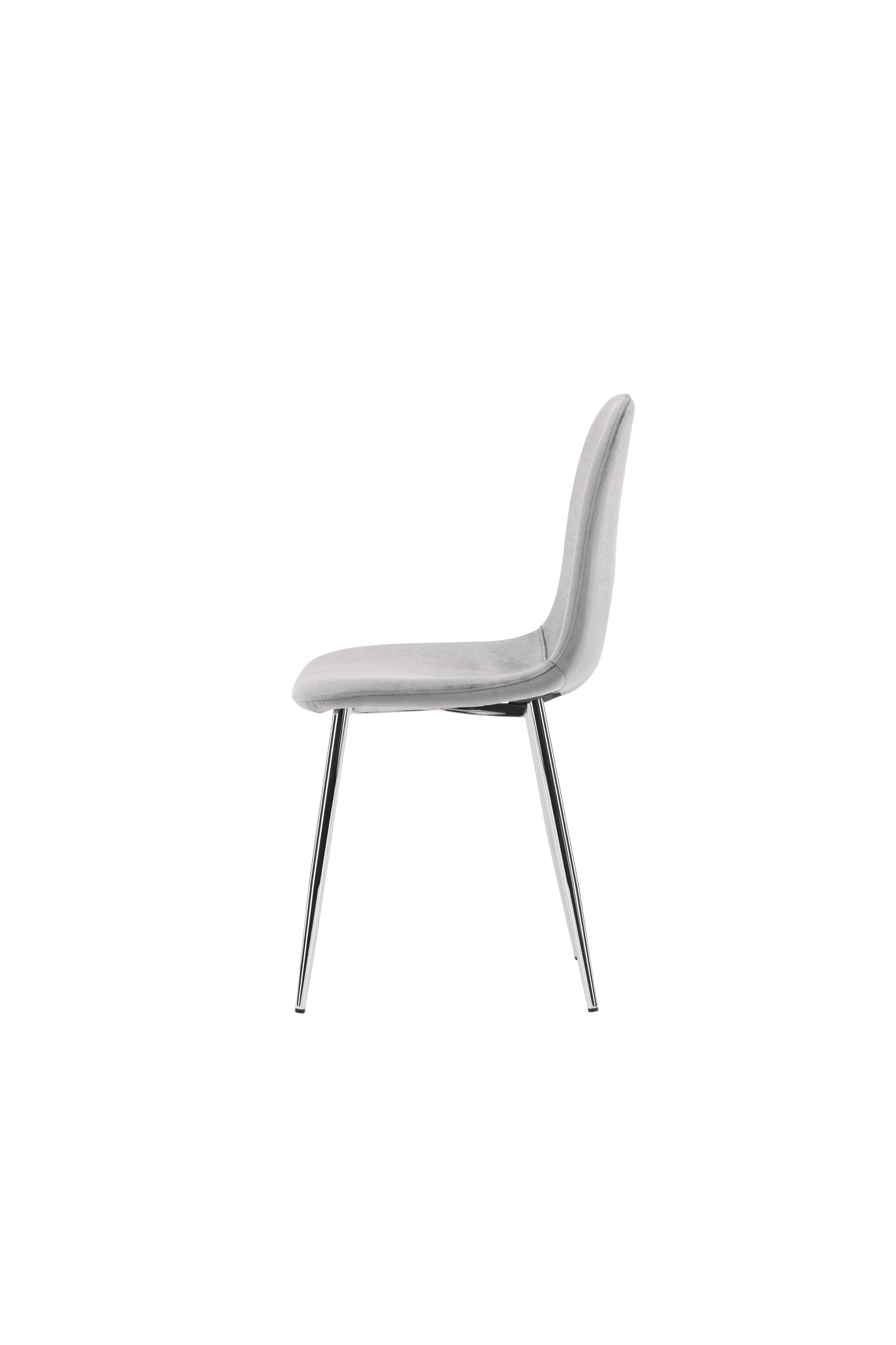 Eva Stuhl in Hellgrau präsentiert im Onlineshop von KAQTU Design AG. Stuhl ist von Venture Home