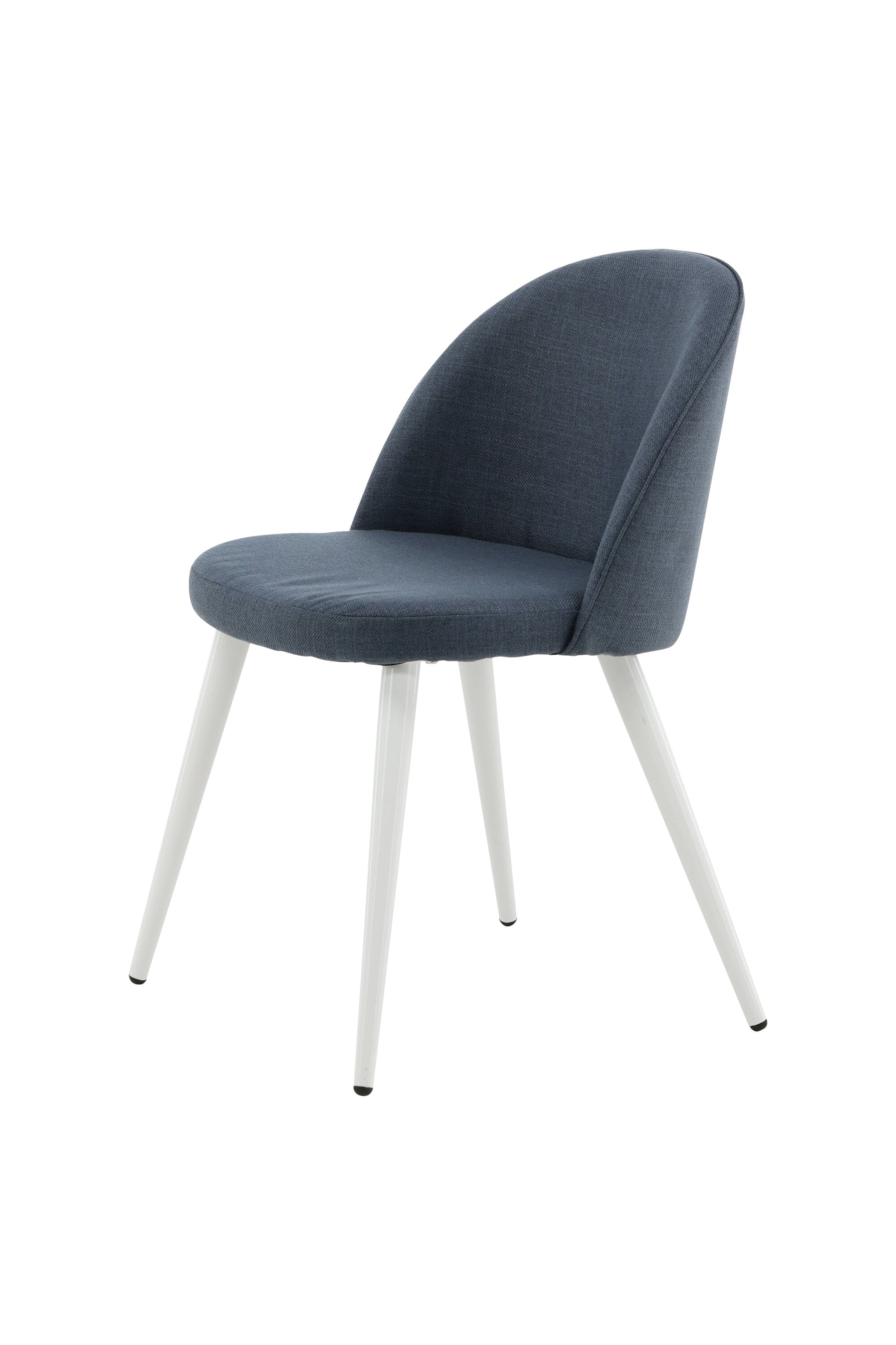 Velvet Stuhl in Blau/Weiss präsentiert im Onlineshop von KAQTU Design AG. Schalenstuhl ist von Venture Home