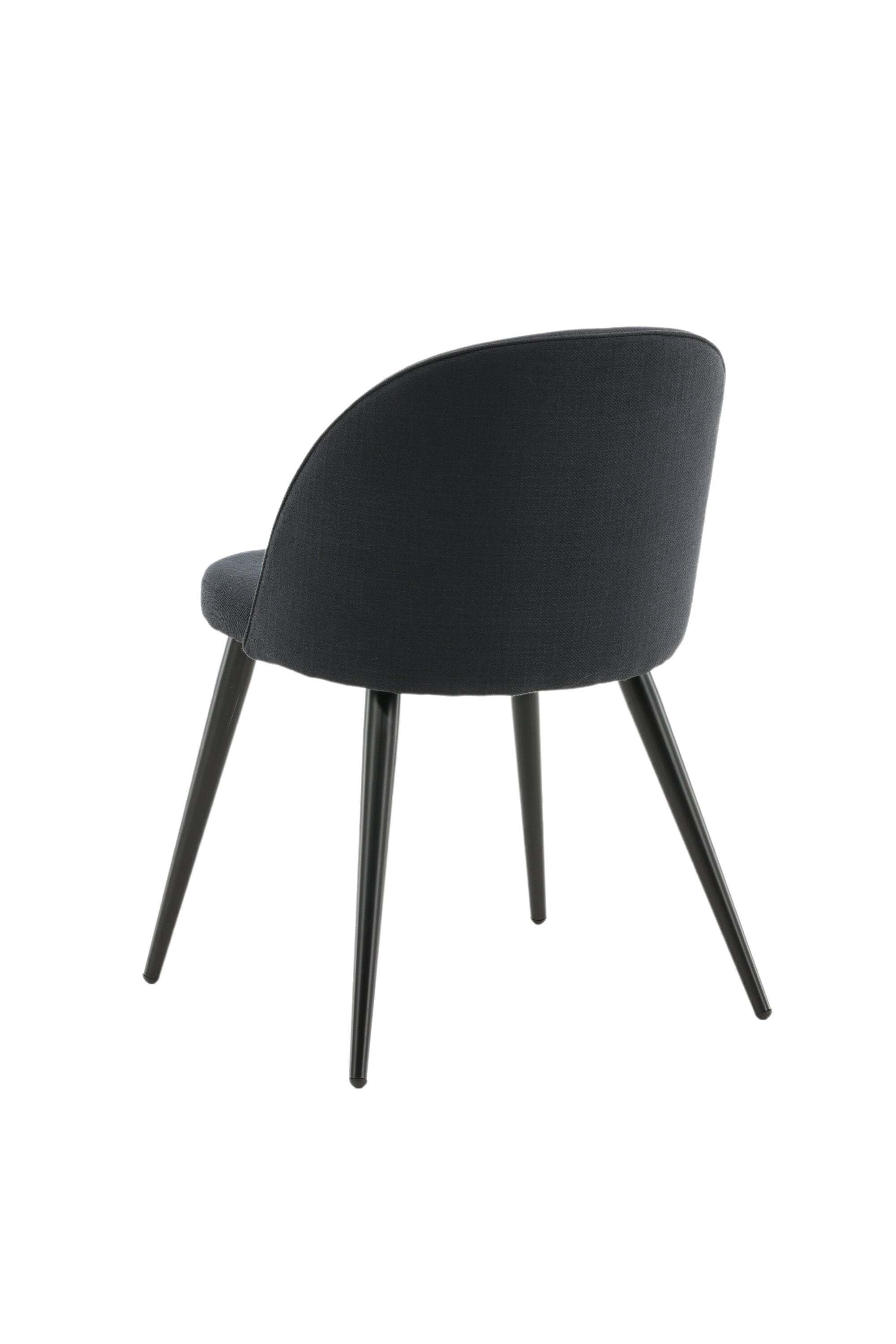 Velvet Stuhl in Schwarz/Schwarz präsentiert im Onlineshop von KAQTU Design AG. Schalenstuhl ist von Venture Home