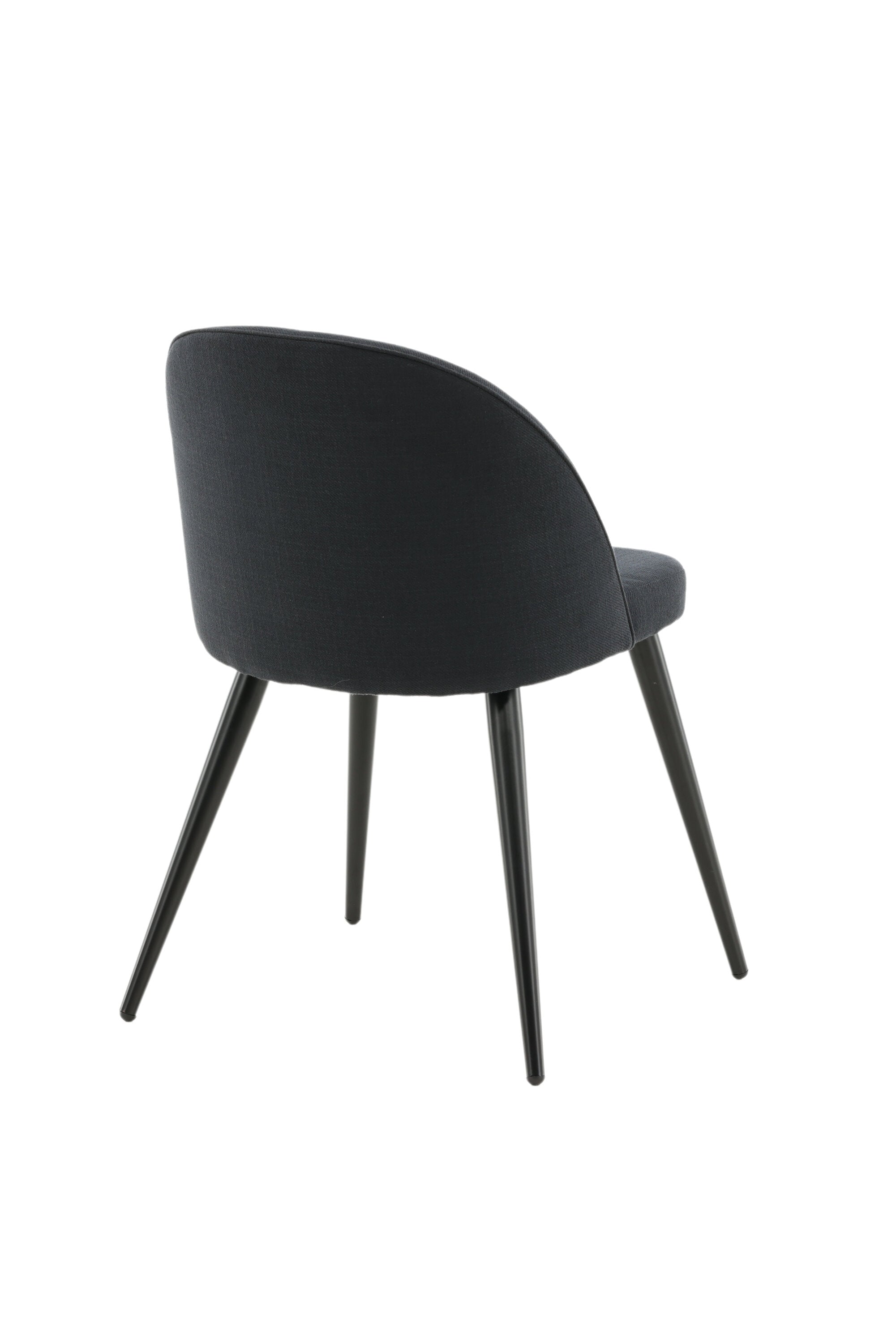 Velvet Stuhl in Schwarz/Schwarz präsentiert im Onlineshop von KAQTU Design AG. Schalenstuhl ist von Venture Home