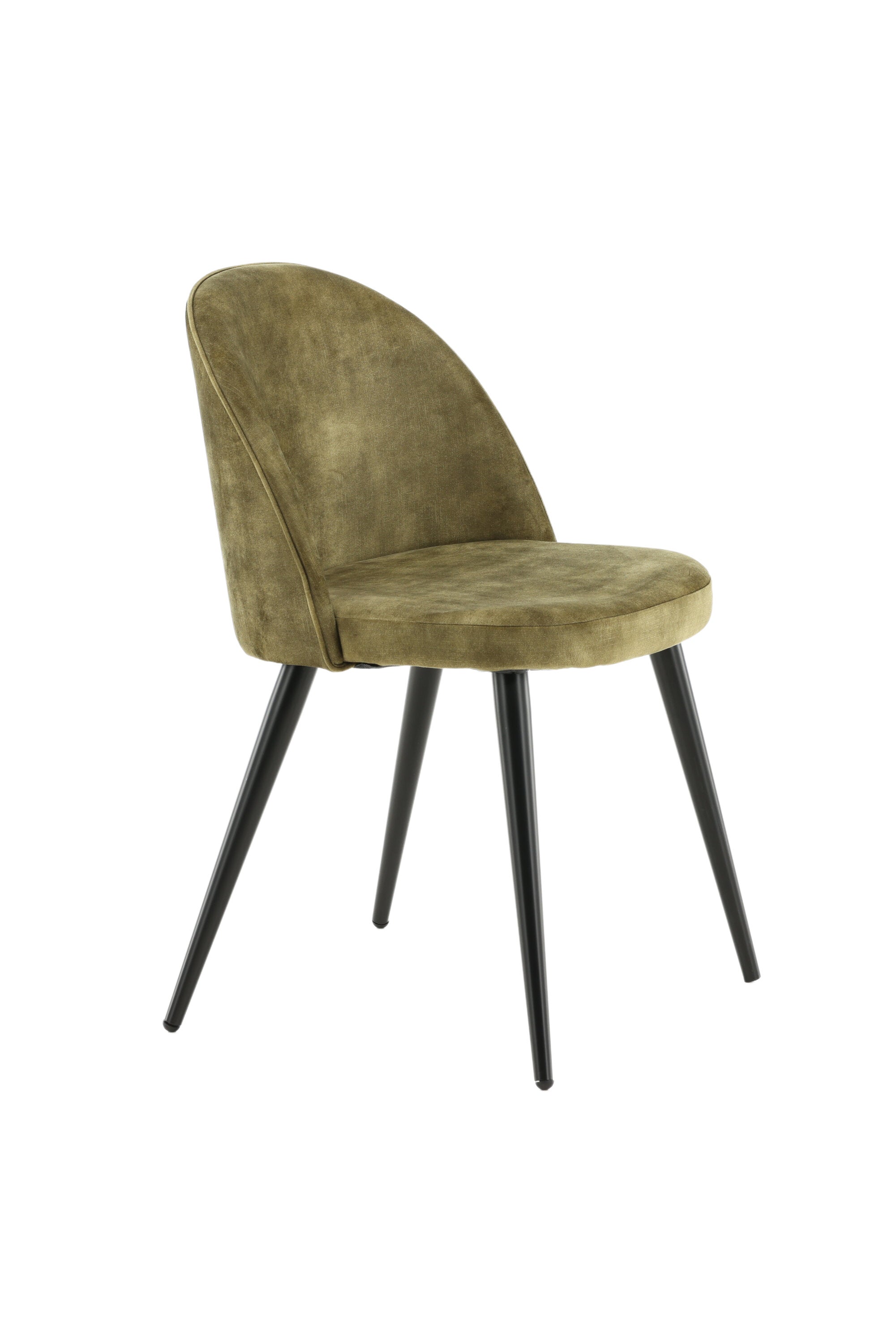 Velvet Stuhl in Grün/Schwarz präsentiert im Onlineshop von KAQTU Design AG. Schalenstuhl ist von Venture Home