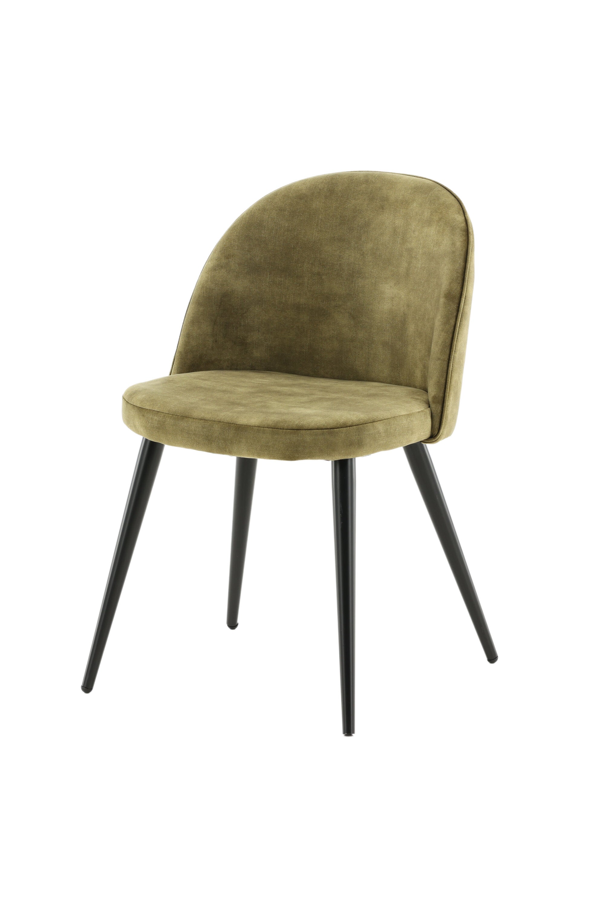 Velvet Stuhl in Grün/Schwarz präsentiert im Onlineshop von KAQTU Design AG. Schalenstuhl ist von Venture Home