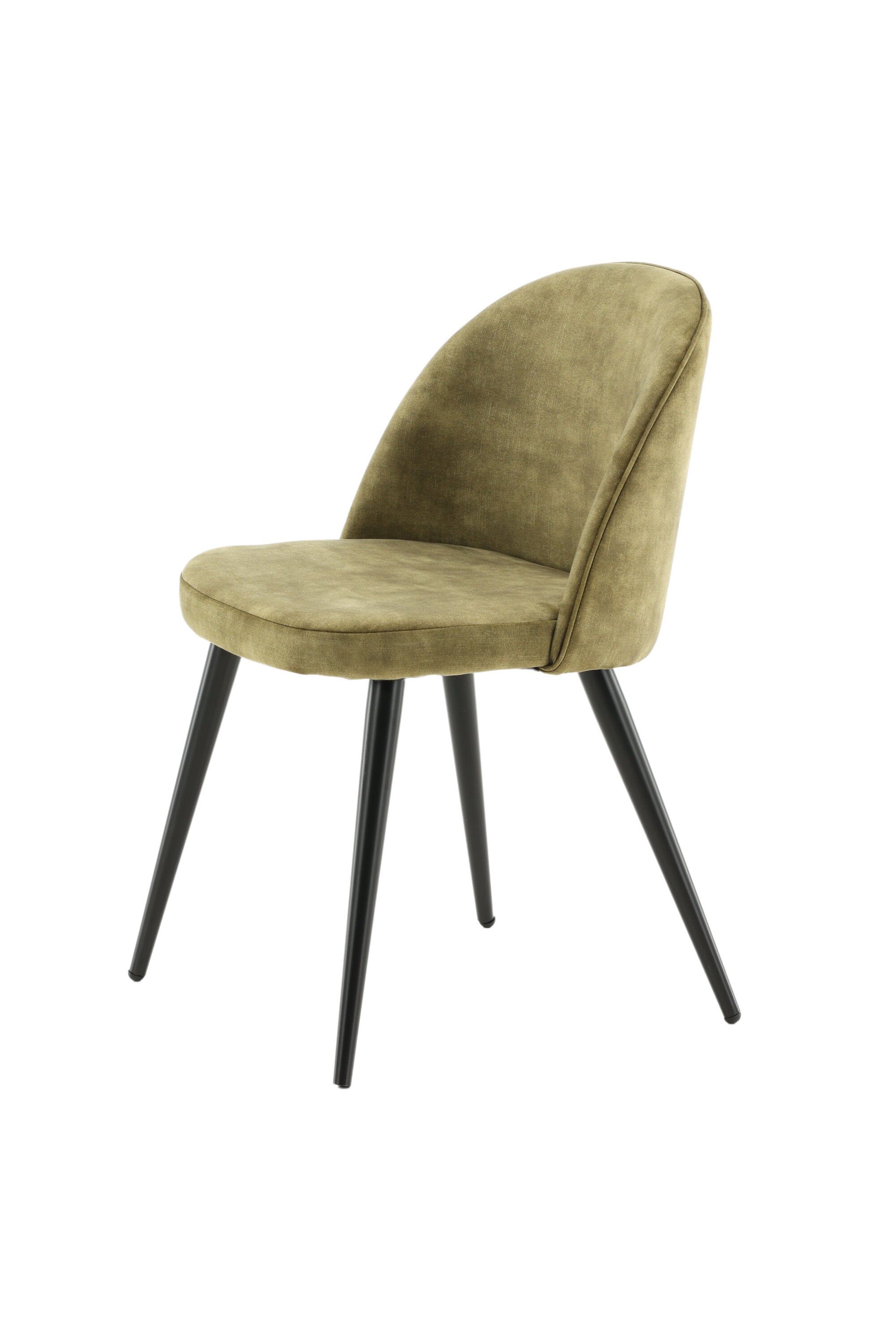Velvet Stuhl in Grün/Schwarz präsentiert im Onlineshop von KAQTU Design AG. Schalenstuhl ist von Venture Home