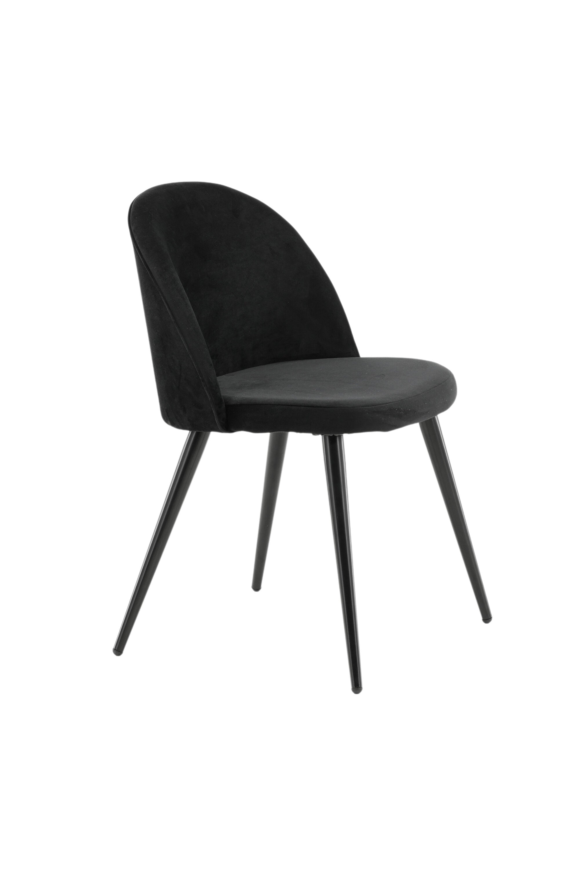 Velvet Matstol Stuhl in Schwarz präsentiert im Onlineshop von KAQTU Design AG. Schalenstuhl ist von Venture Home