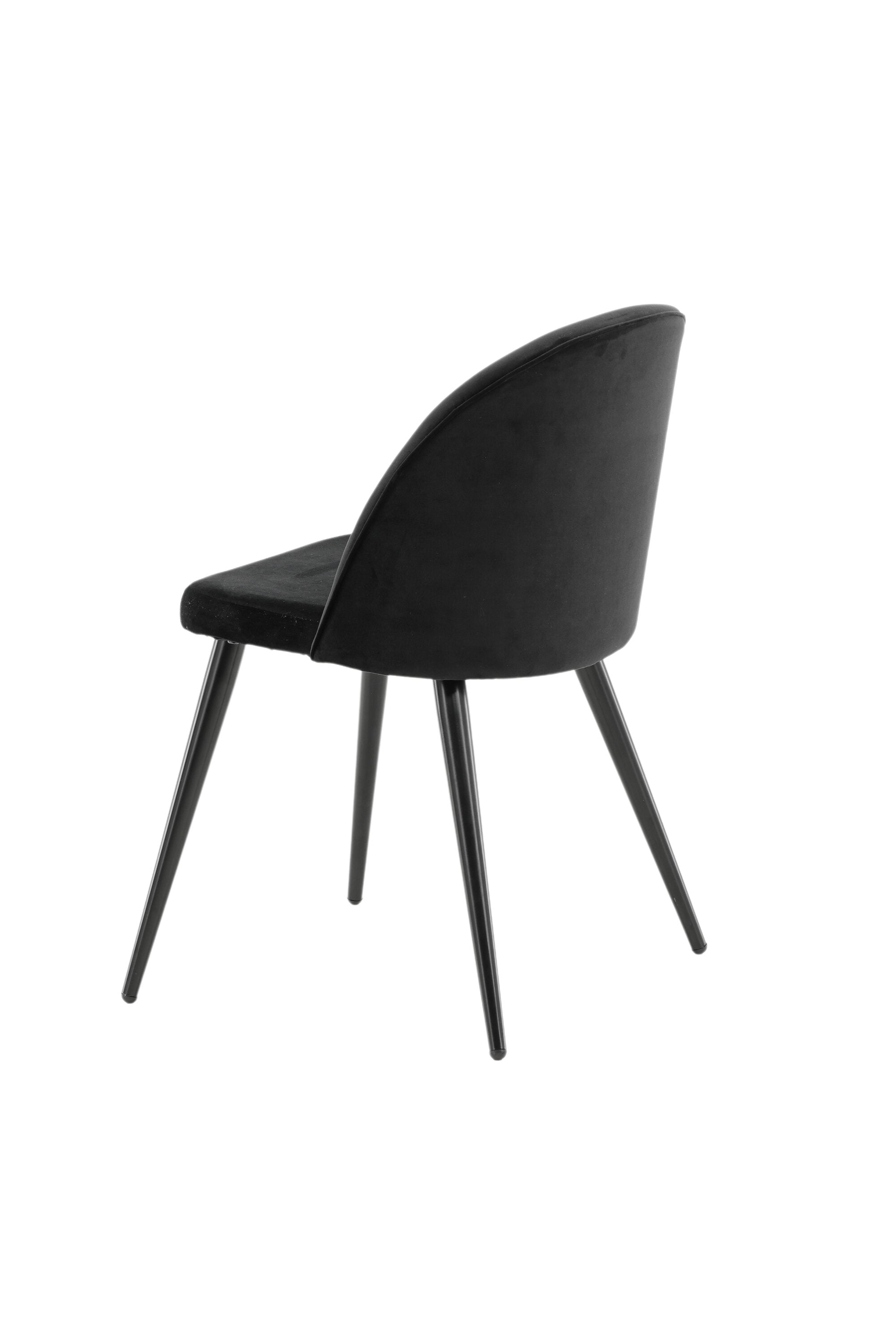 Velvet Matstol Stuhl in Schwarz präsentiert im Onlineshop von KAQTU Design AG. Schalenstuhl ist von Venture Home