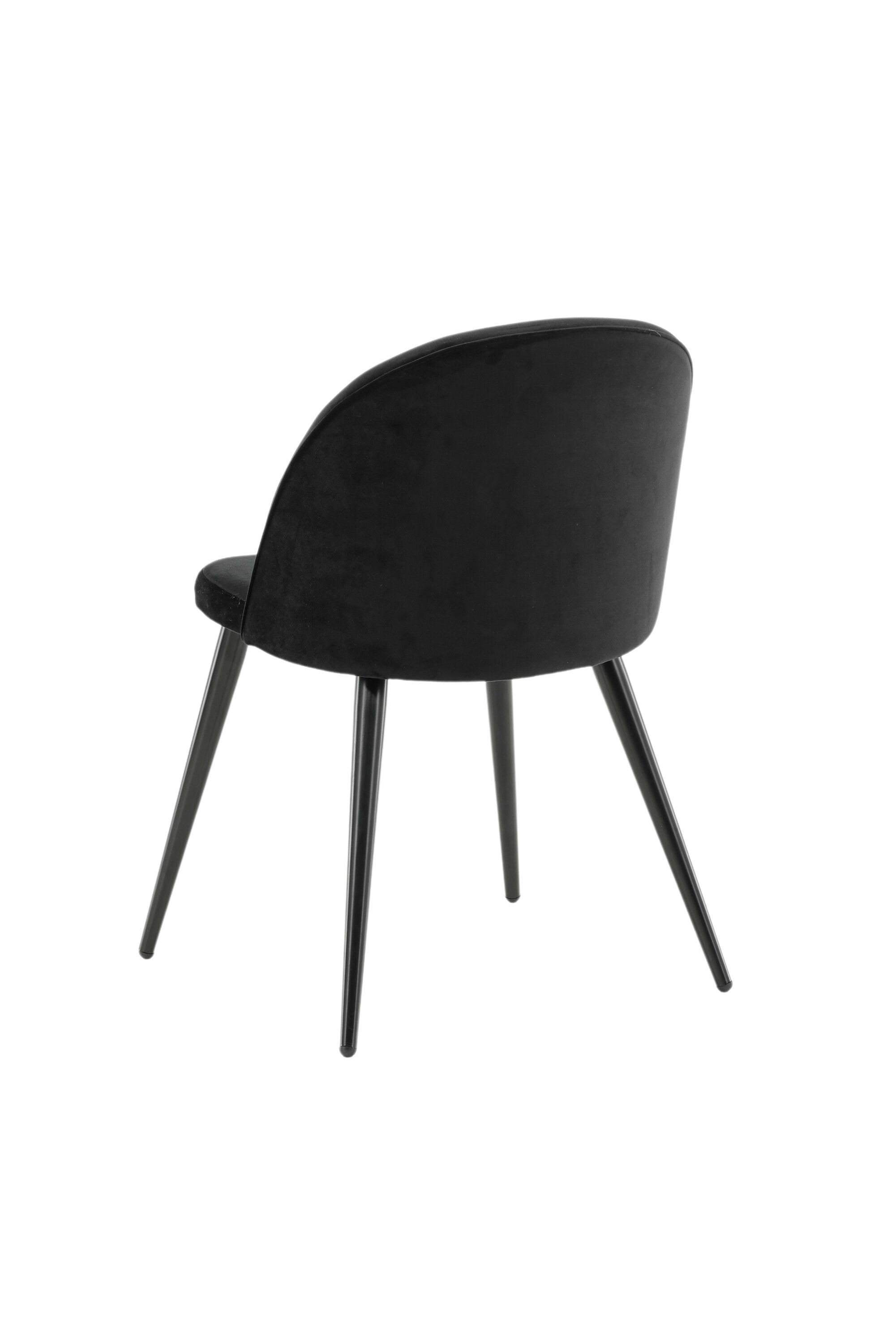 Velvet Matstol Stuhl in Schwarz präsentiert im Onlineshop von KAQTU Design AG. Schalenstuhl ist von Venture Home