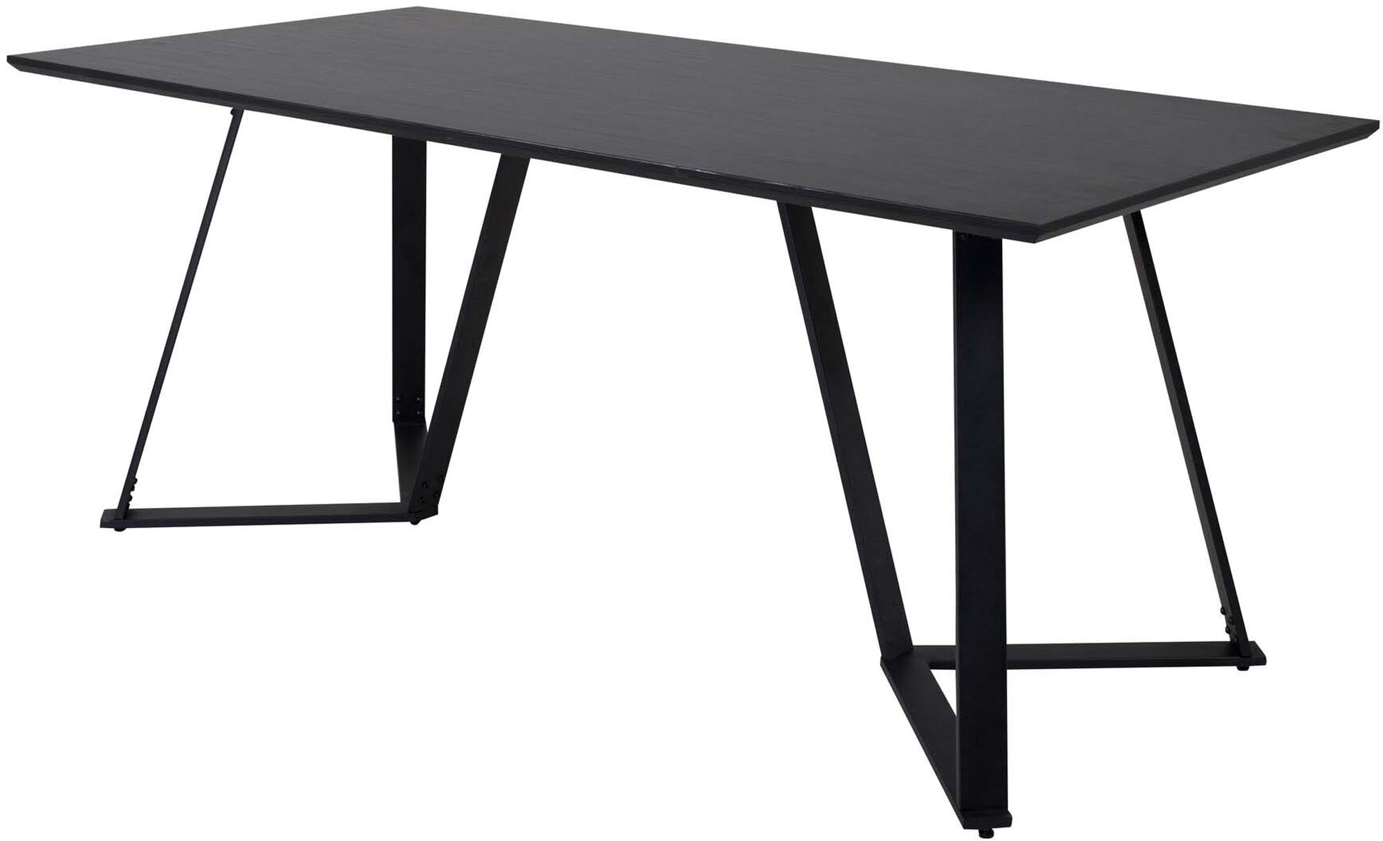 Marina Tisch in Schwarz präsentiert im Onlineshop von KAQTU Design AG. Esstisch ist von Venture Home