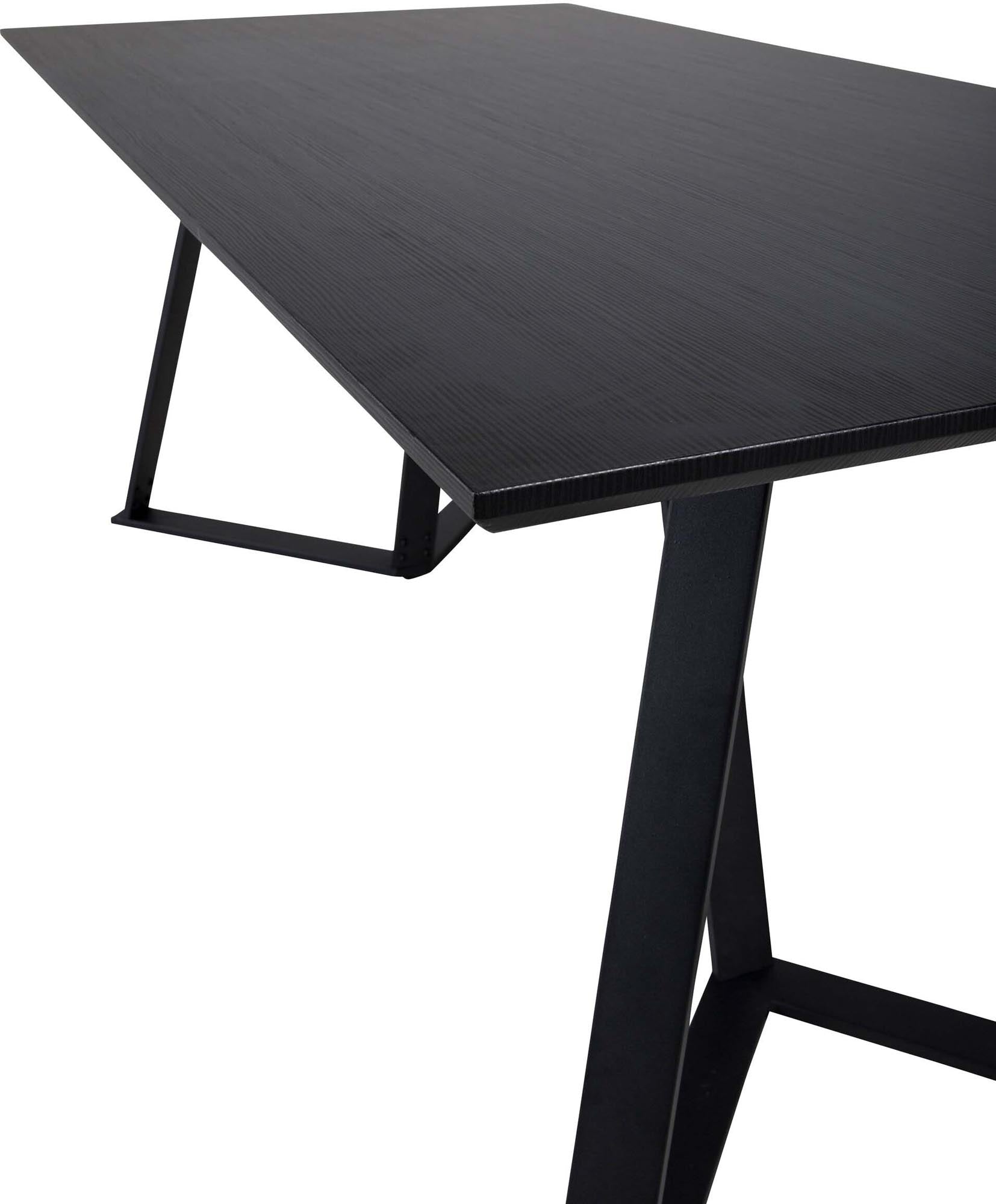 Marina Tisch in Schwarz präsentiert im Onlineshop von KAQTU Design AG. Esstisch ist von Venture Home