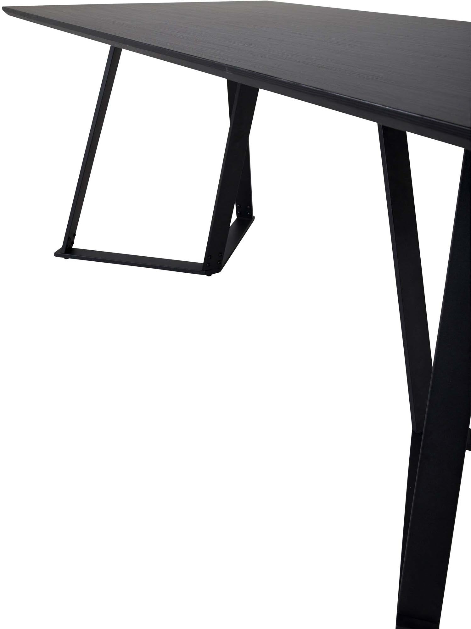 Marina Tisch in Schwarz präsentiert im Onlineshop von KAQTU Design AG. Esstisch ist von Venture Home