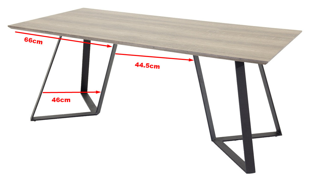 Marina Tisch in Natur präsentiert im Onlineshop von KAQTU Design AG. Esstisch ist von Venture Home