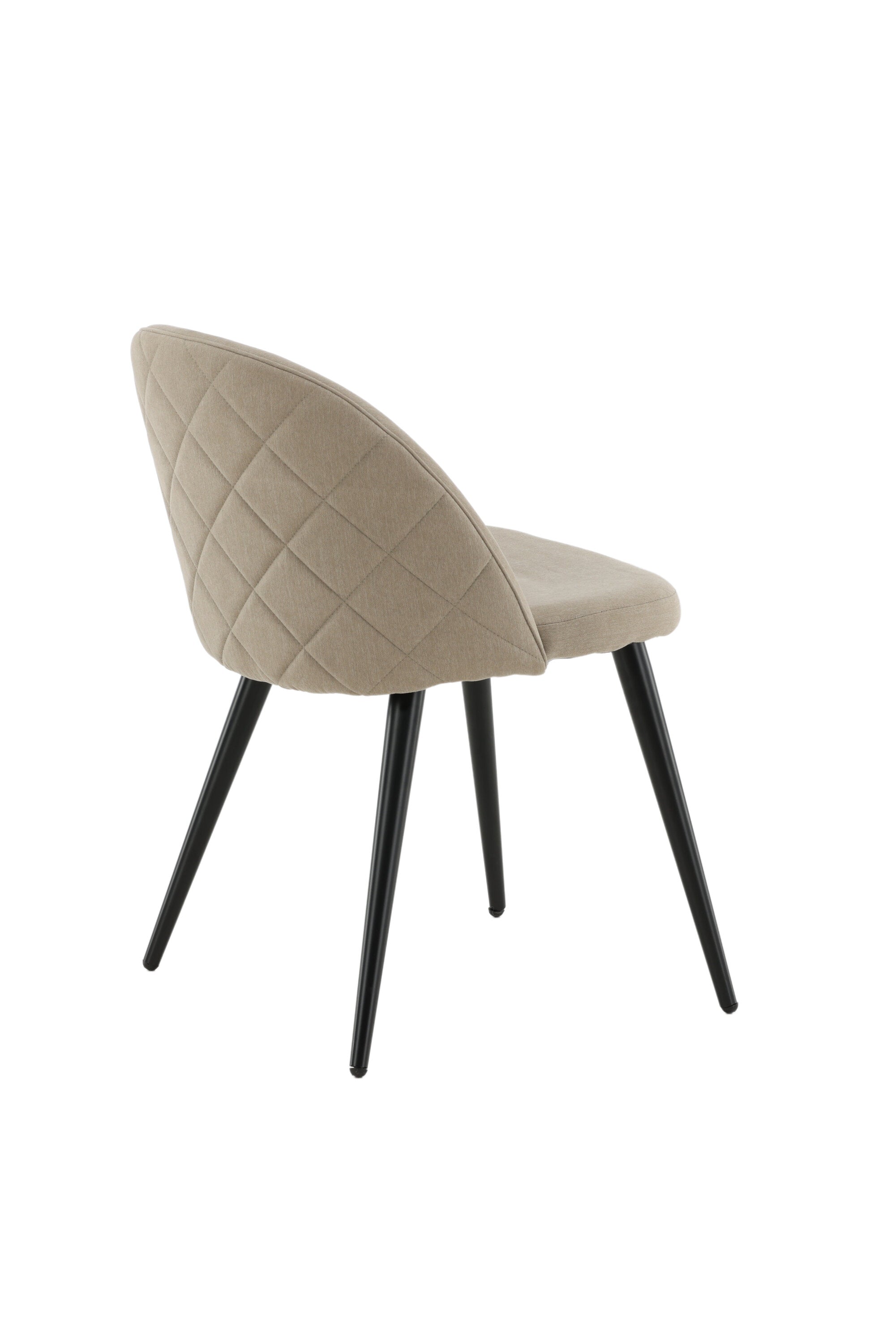 Velvet Stitches Stuhl in Beige präsentiert im Onlineshop von KAQTU Design AG. Stuhl ist von Venture Home