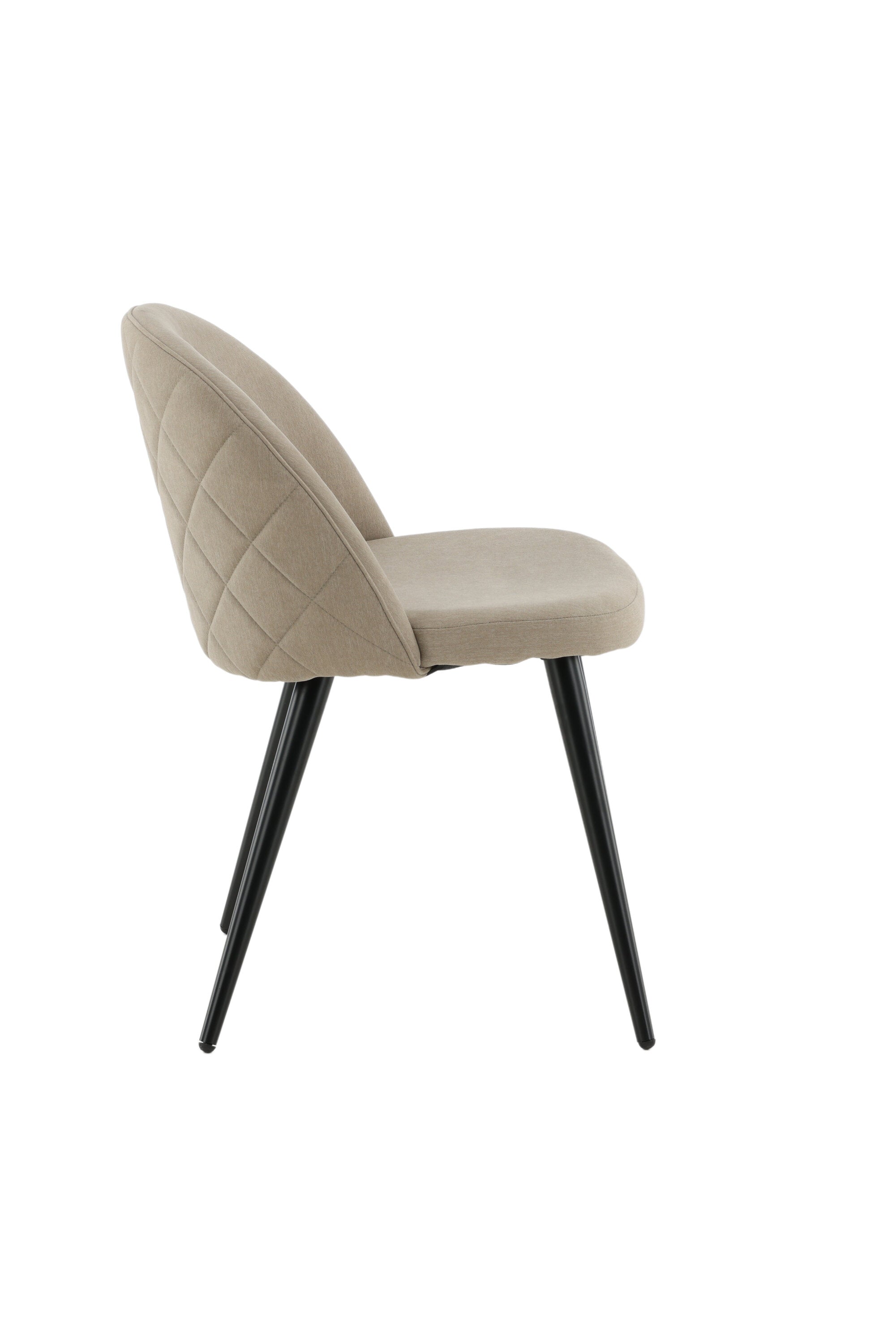 Velvet Stitches Stuhl in Beige präsentiert im Onlineshop von KAQTU Design AG. Stuhl ist von Venture Home