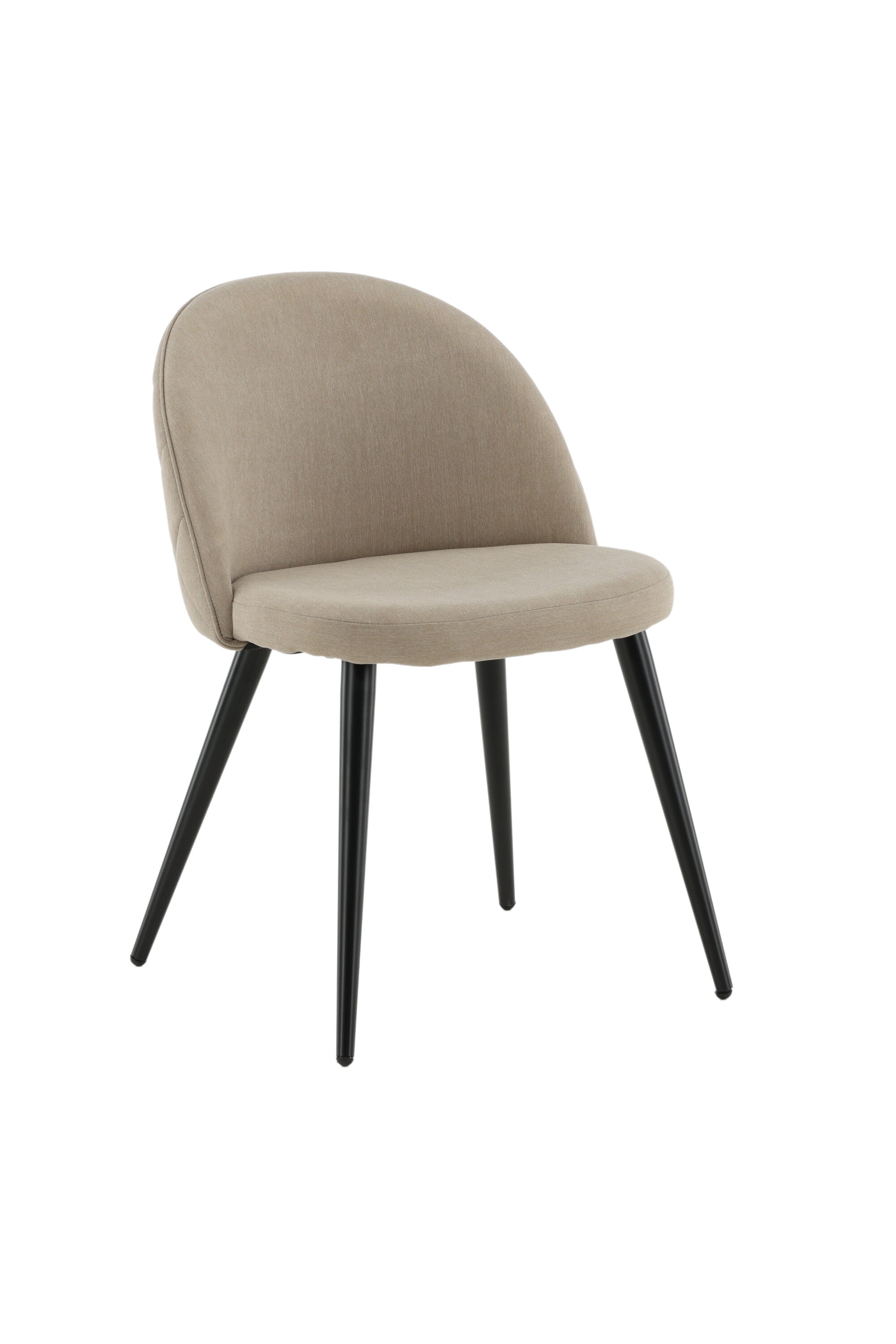 Velvet Stitches Stuhl in Beige präsentiert im Onlineshop von KAQTU Design AG. Stuhl ist von Venture Home