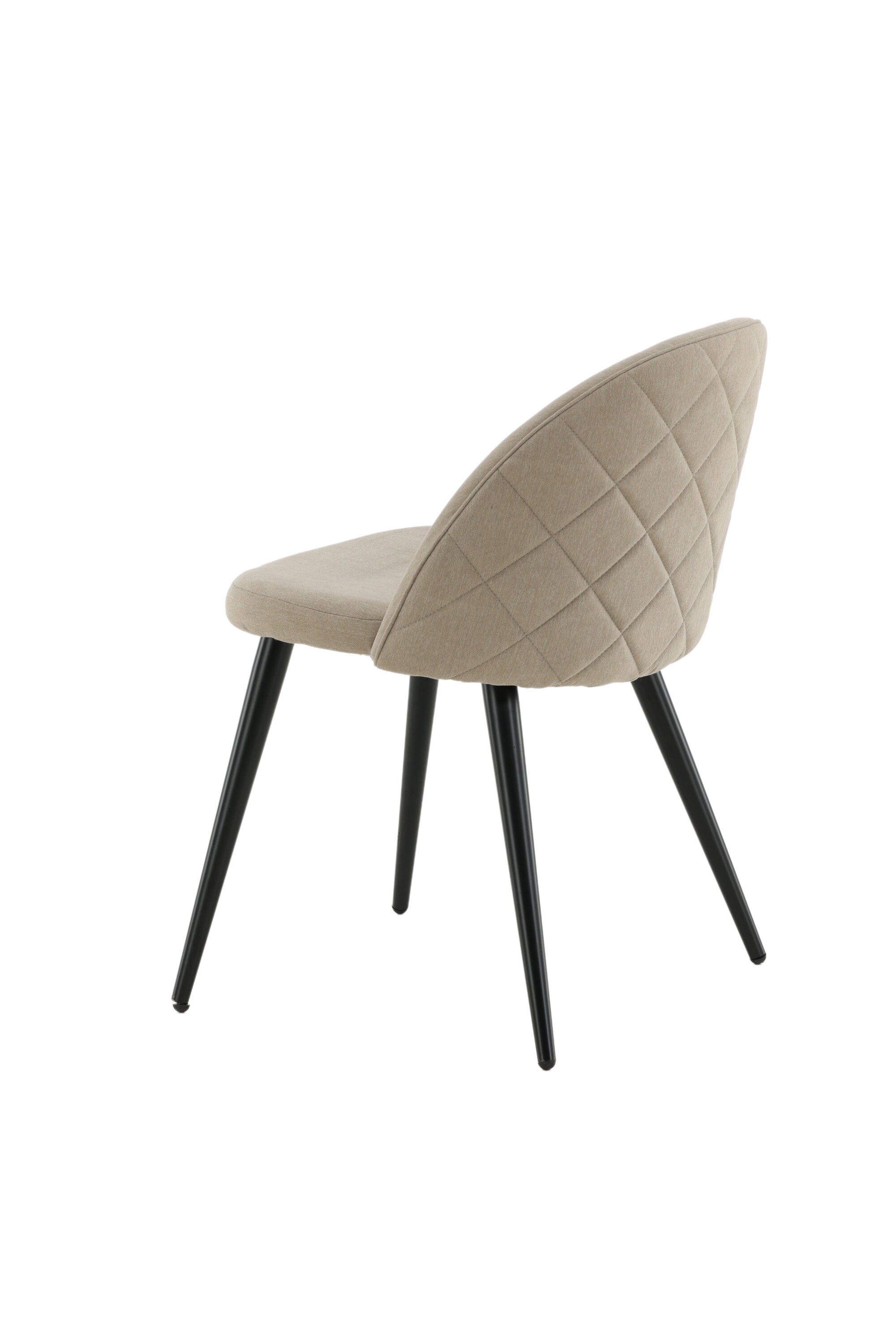 Velvet Stitches Stuhl in Beige präsentiert im Onlineshop von KAQTU Design AG. Stuhl ist von Venture Home