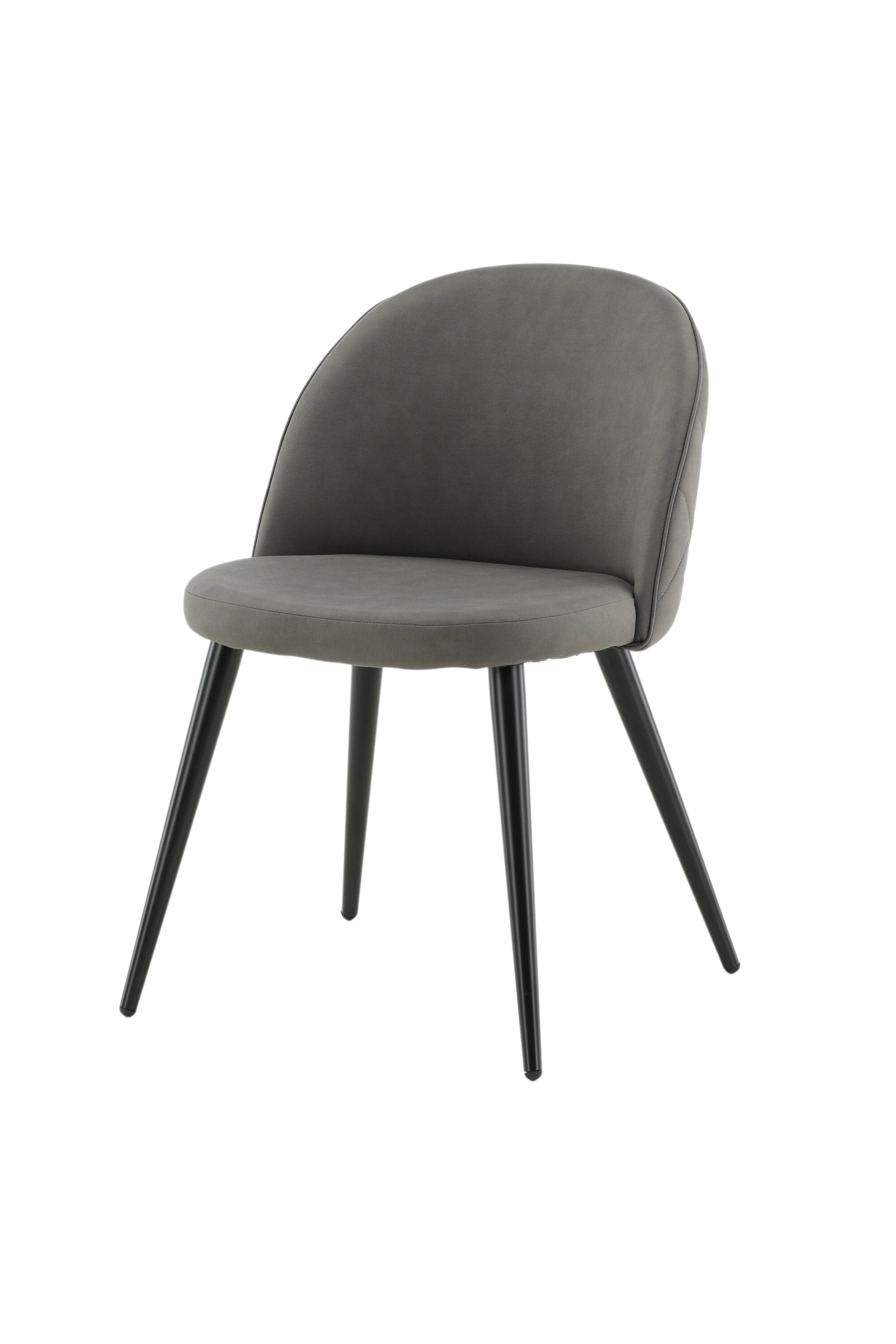Velvet Stitches Stuhl in Grau präsentiert im Onlineshop von KAQTU Design AG. Stuhl ist von Venture Home