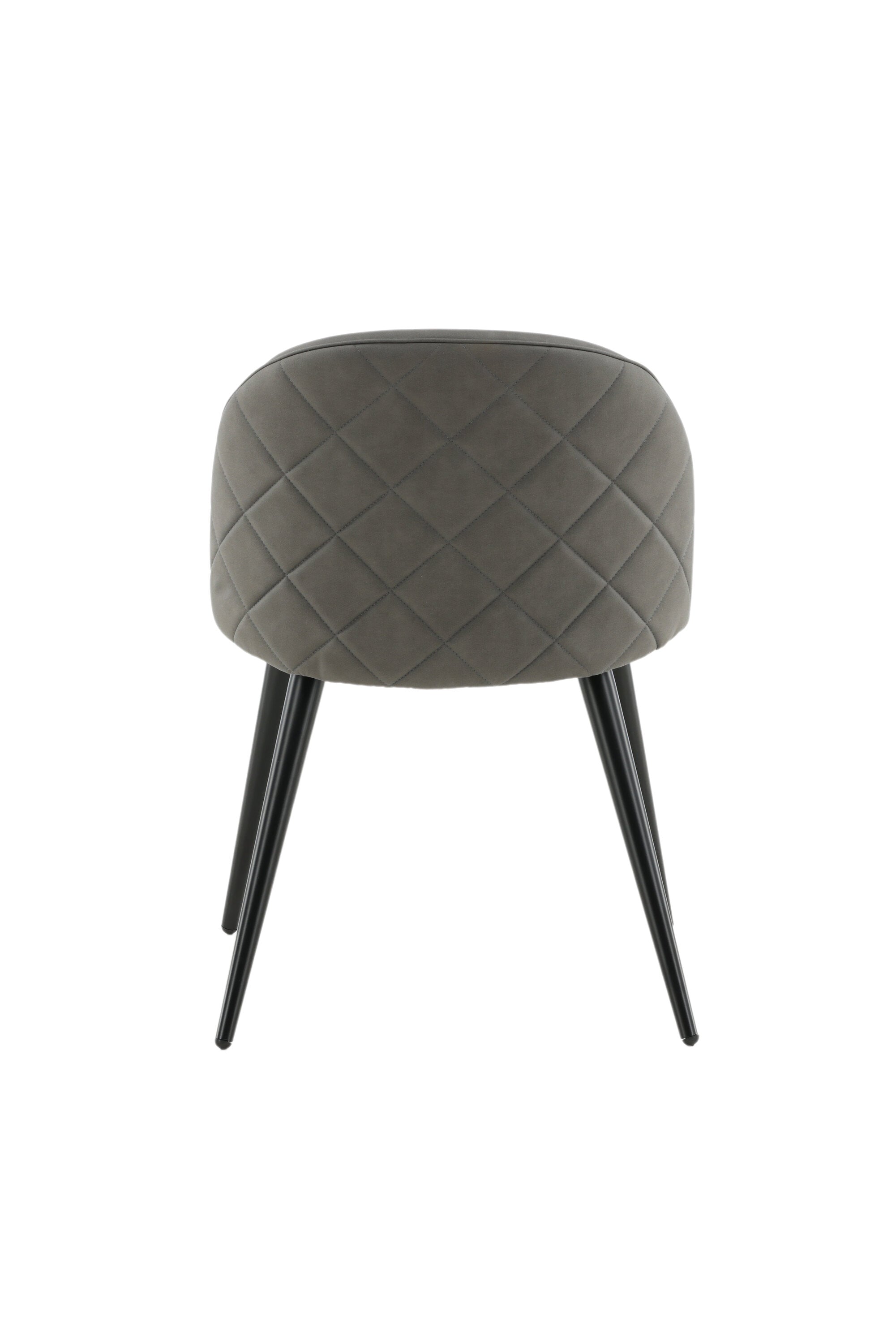 Velvet Stitches Stuhl in Grau präsentiert im Onlineshop von KAQTU Design AG. Stuhl ist von Venture Home