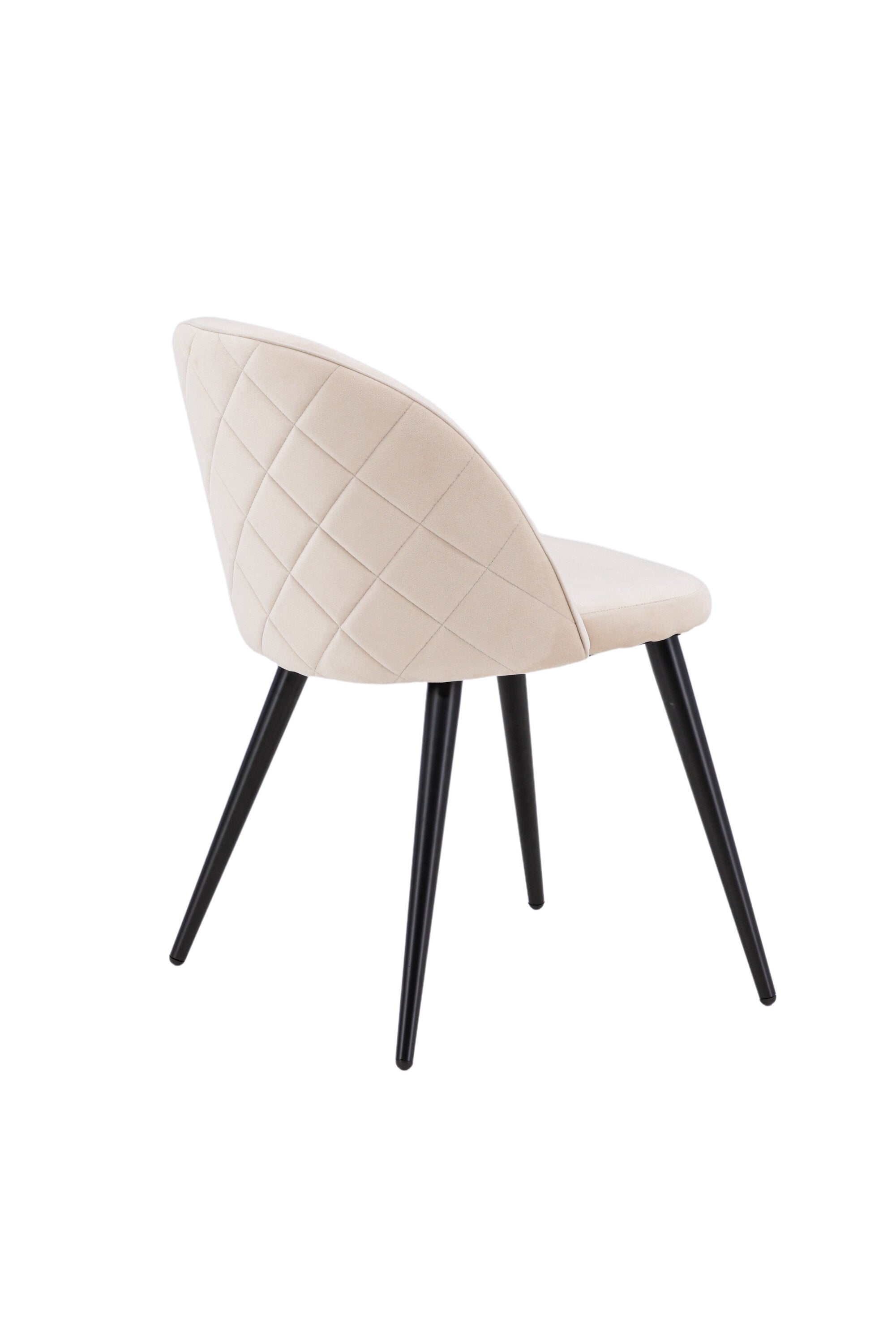 Velvet Stitches Stuhl in Beige präsentiert im Onlineshop von KAQTU Design AG. Schalenstuhl ist von Venture Home