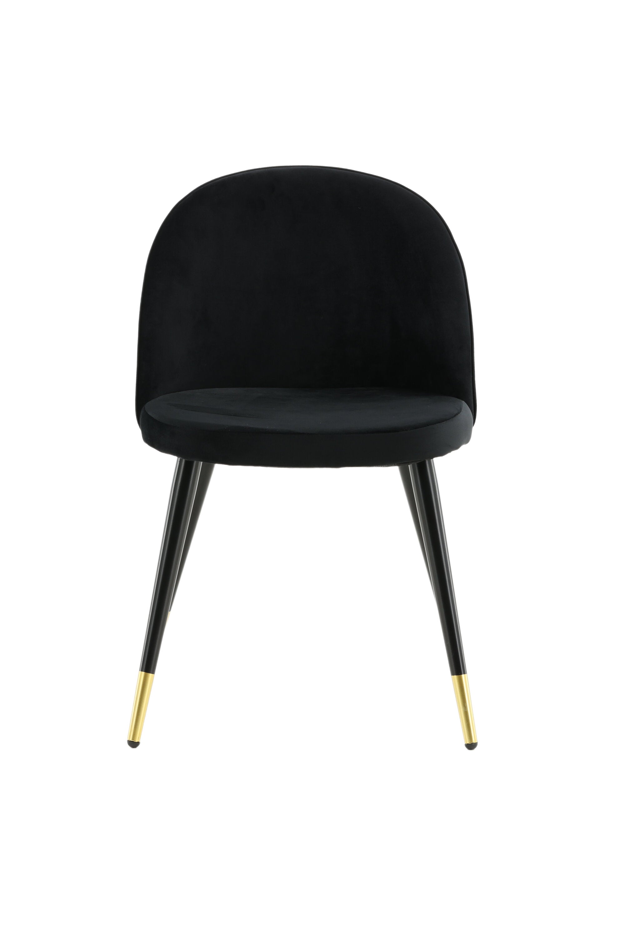 Velvet Stuhl in Schwarz präsentiert im Onlineshop von KAQTU Design AG. Stuhl ist von Venture Home