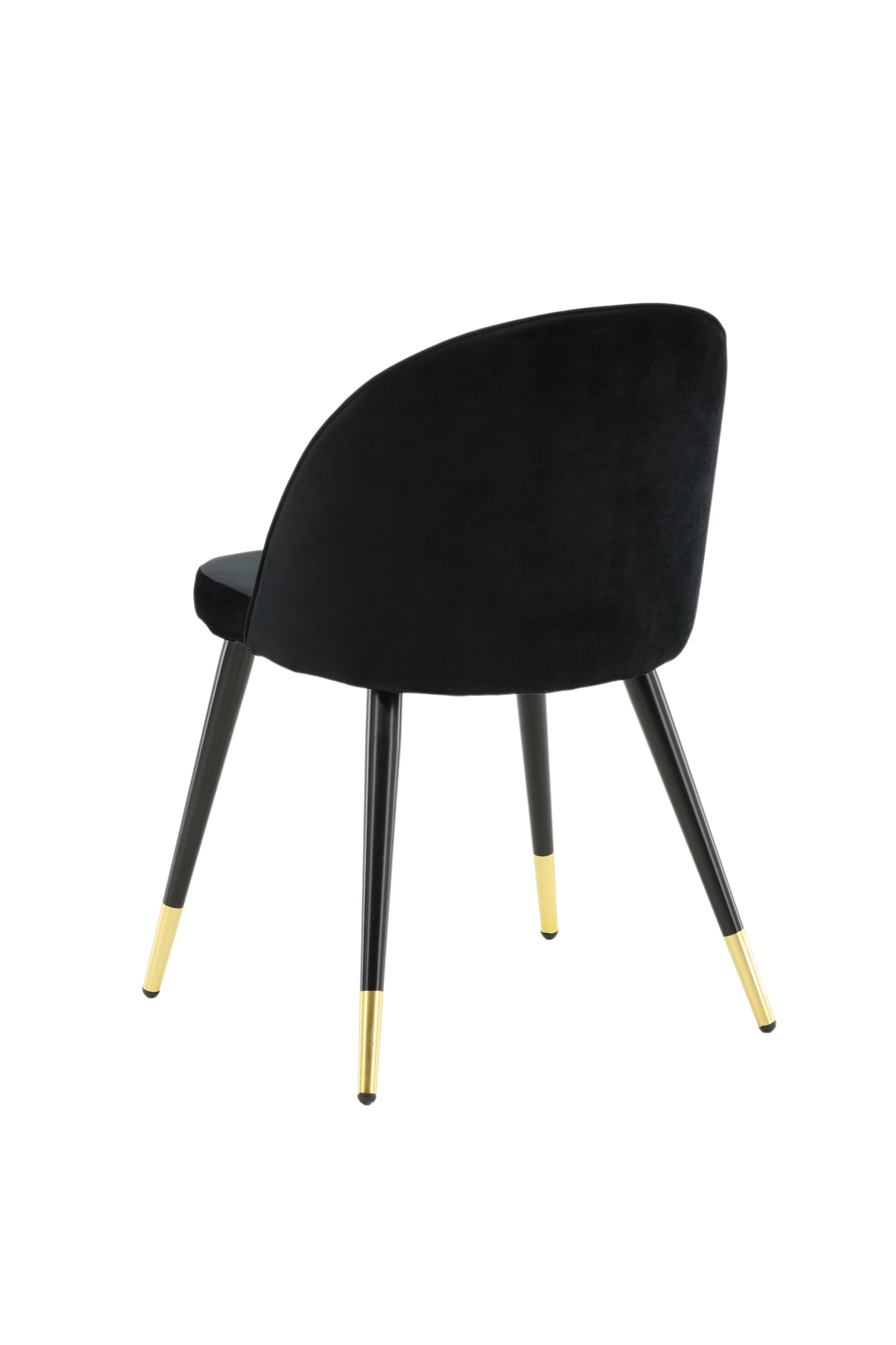 Velvet Stuhl in Schwarz präsentiert im Onlineshop von KAQTU Design AG. Stuhl ist von Venture Home