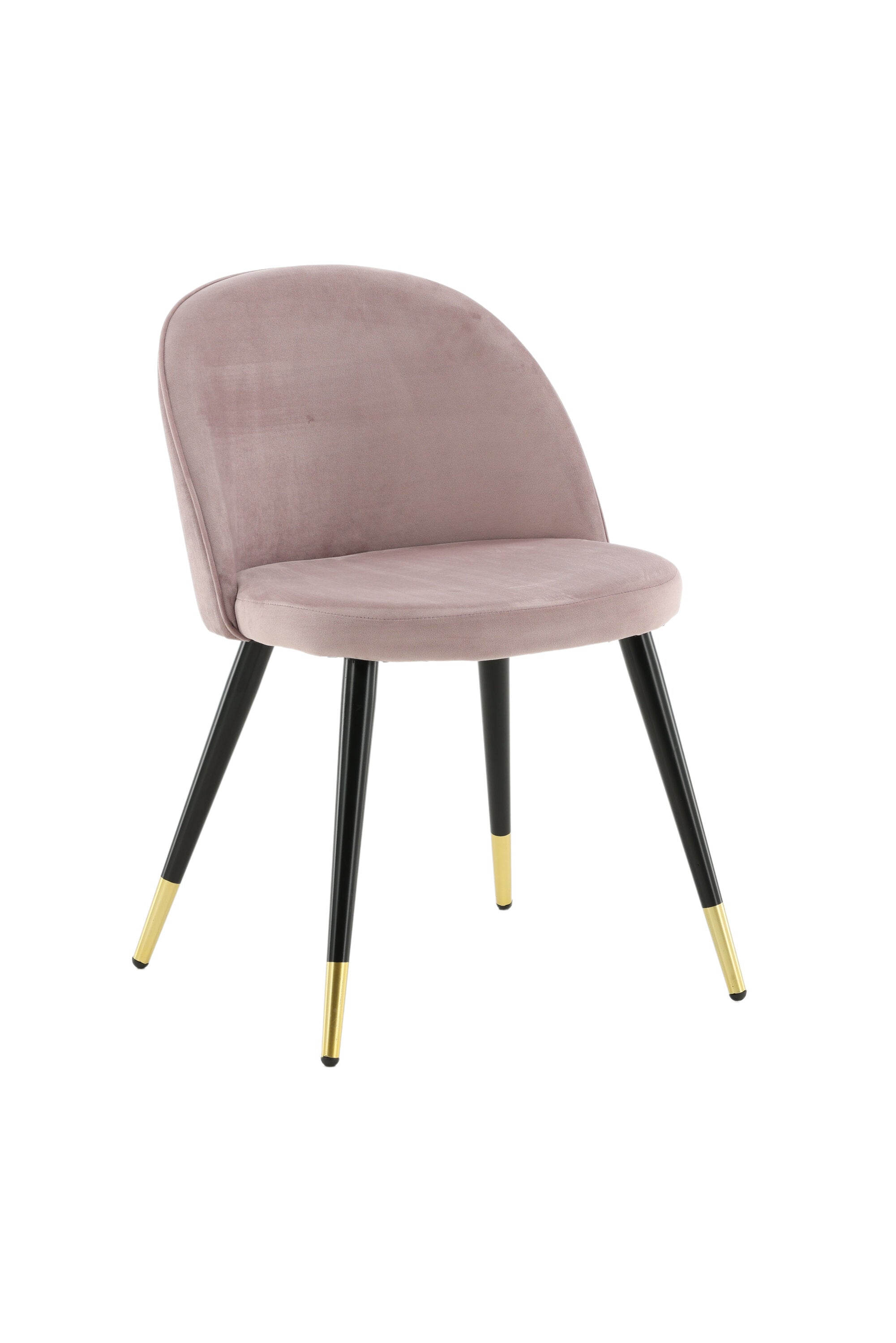 Velvet Stuhl in Altrosa präsentiert im Onlineshop von KAQTU Design AG. Schalenstuhl ist von Venture Home