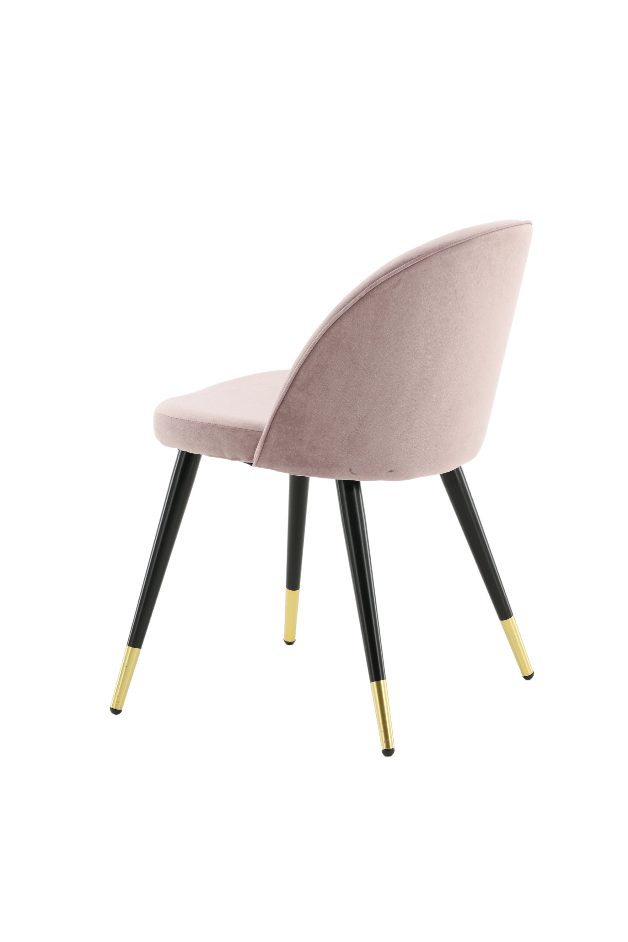 Velvet Stuhl in Altrosa präsentiert im Onlineshop von KAQTU Design AG. Schalenstuhl ist von Venture Home