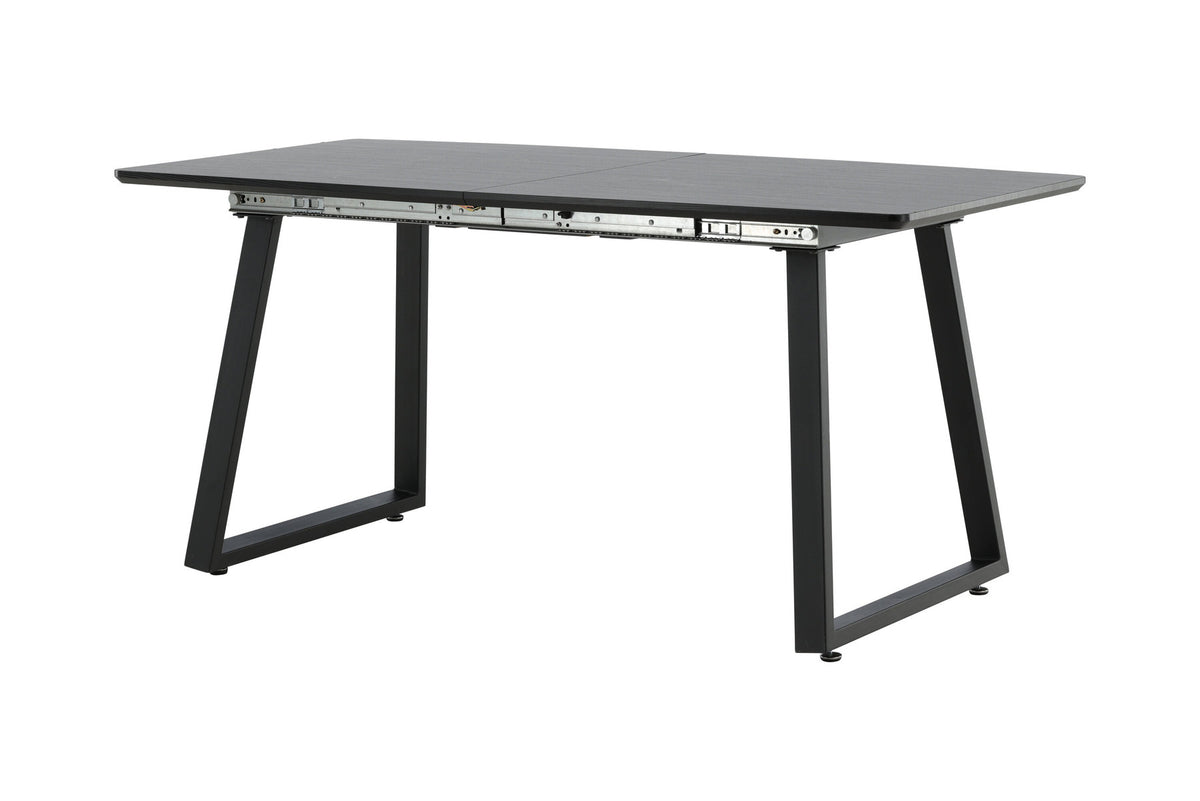 Inka ausziehbarer Tisch in Schwarz präsentiert im Onlineshop von KAQTU Design AG. Esstisch ist von Venture Home