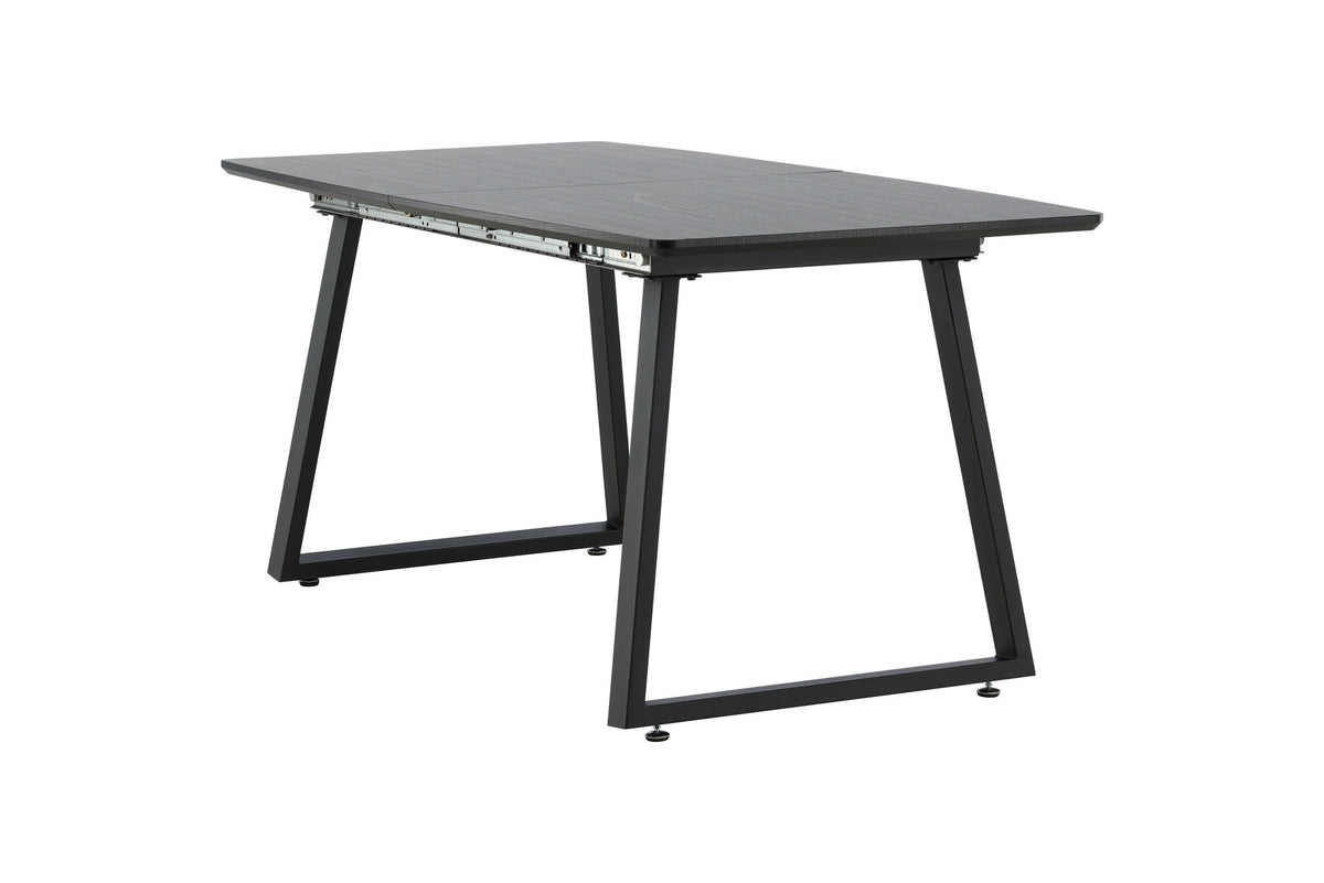 Inka ausziehbarer Tisch in Schwarz präsentiert im Onlineshop von KAQTU Design AG. Esstisch ist von Venture Home