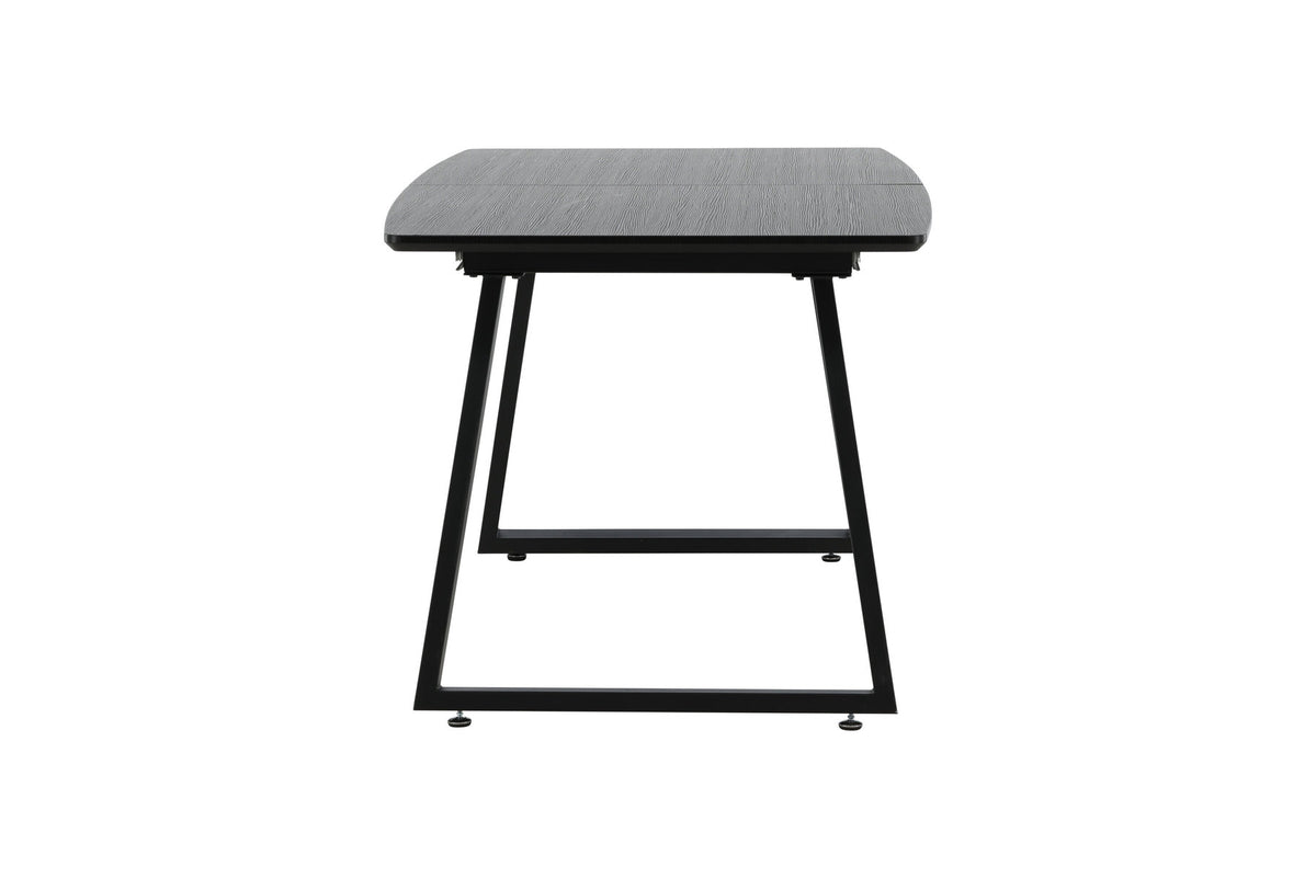 Inka ausziehbarer Tisch in Schwarz präsentiert im Onlineshop von KAQTU Design AG. Esstisch ist von Venture Home