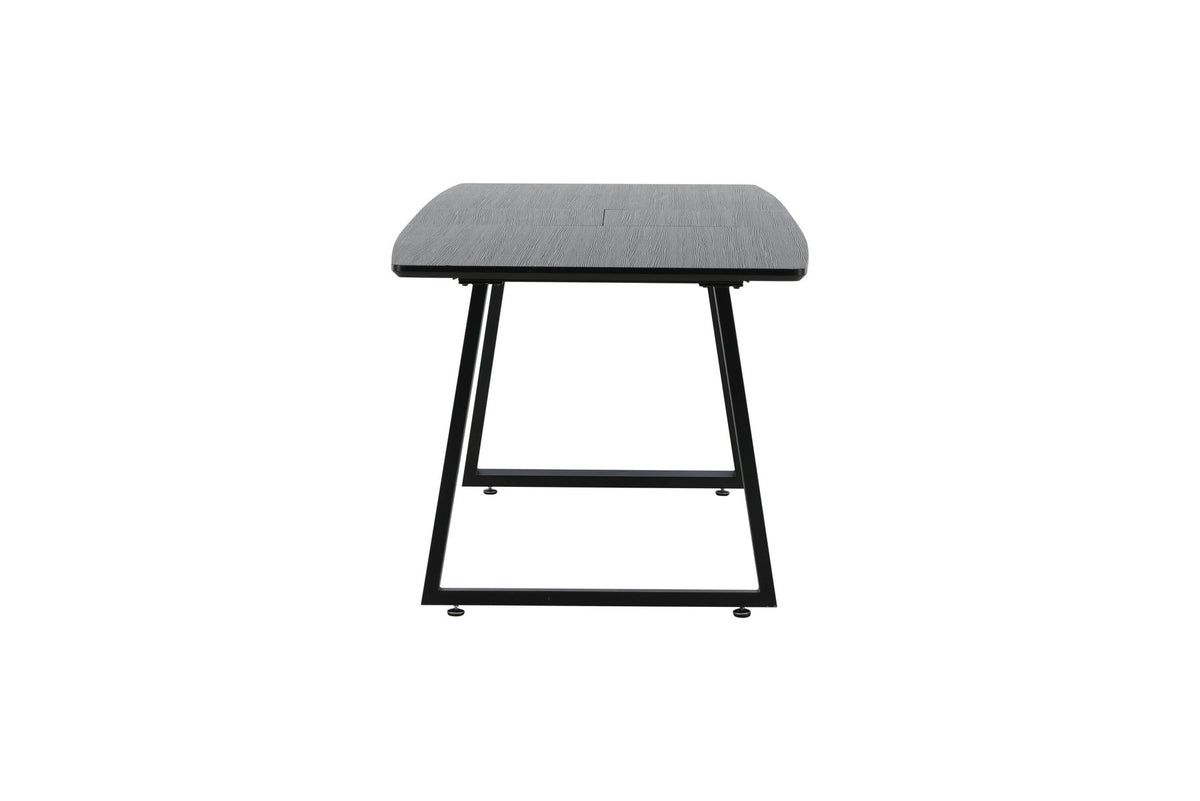 Inka ausziehbarer Tisch in Schwarz präsentiert im Onlineshop von KAQTU Design AG. Esstisch ist von Venture Home