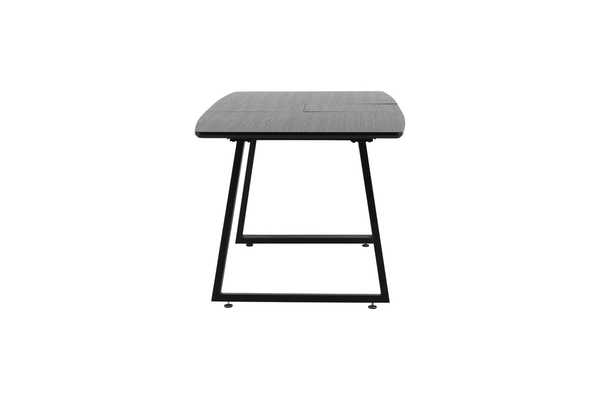 Inka ausziehbarer Tisch in Schwarz präsentiert im Onlineshop von KAQTU Design AG. Esstisch ist von Venture Home