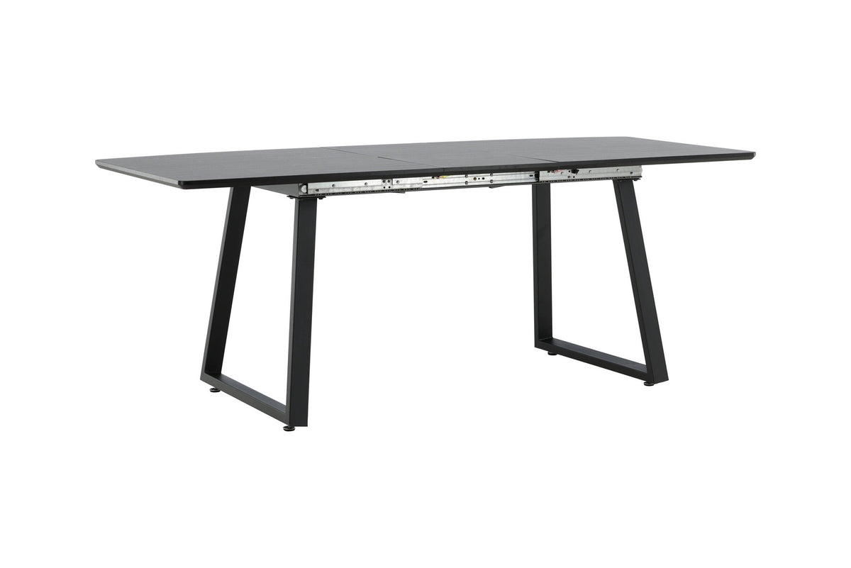 Inka ausziehbarer Tisch in Schwarz präsentiert im Onlineshop von KAQTU Design AG. Esstisch ist von Venture Home