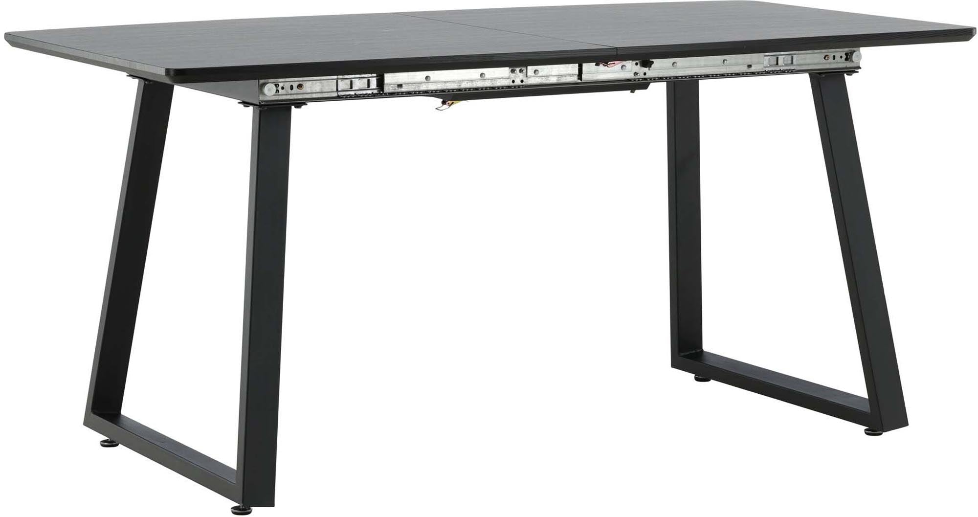 Inka ausziehbarer Tisch in Schwarz präsentiert im Onlineshop von KAQTU Design AG. Esstisch ist von Venture Home