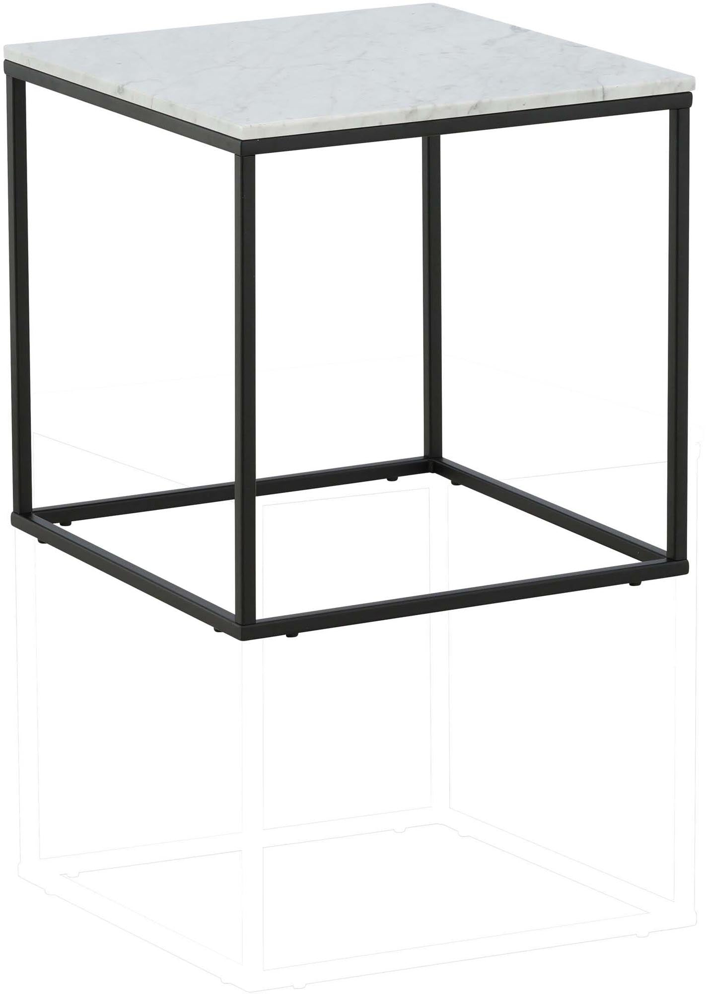 Estelle Beistelltisch in Weiss / Schwarz präsentiert im Onlineshop von KAQTU Design AG. Beistelltisch ist von Venture Home