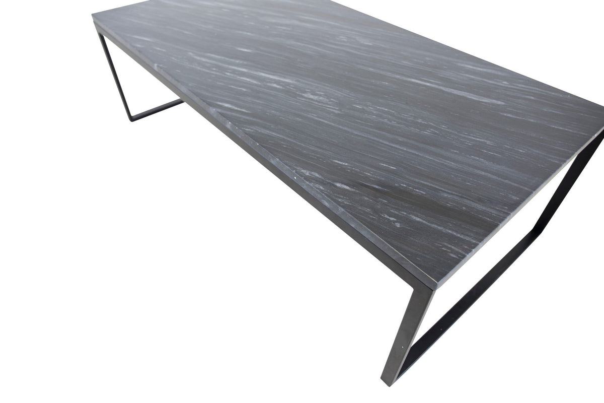 Estelle Beistelltisch in Graublau / Schwarz präsentiert im Onlineshop von KAQTU Design AG. Beistelltisch ist von Venture Home