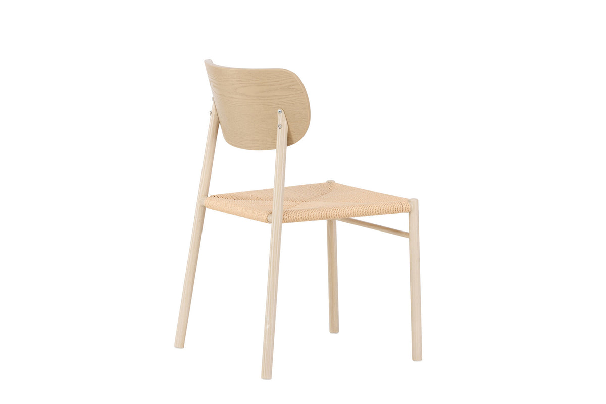Polly Esszimmerstuhl in Tünche präsentiert im Onlineshop von KAQTU Design AG. Stuhl ist von Venture Home
