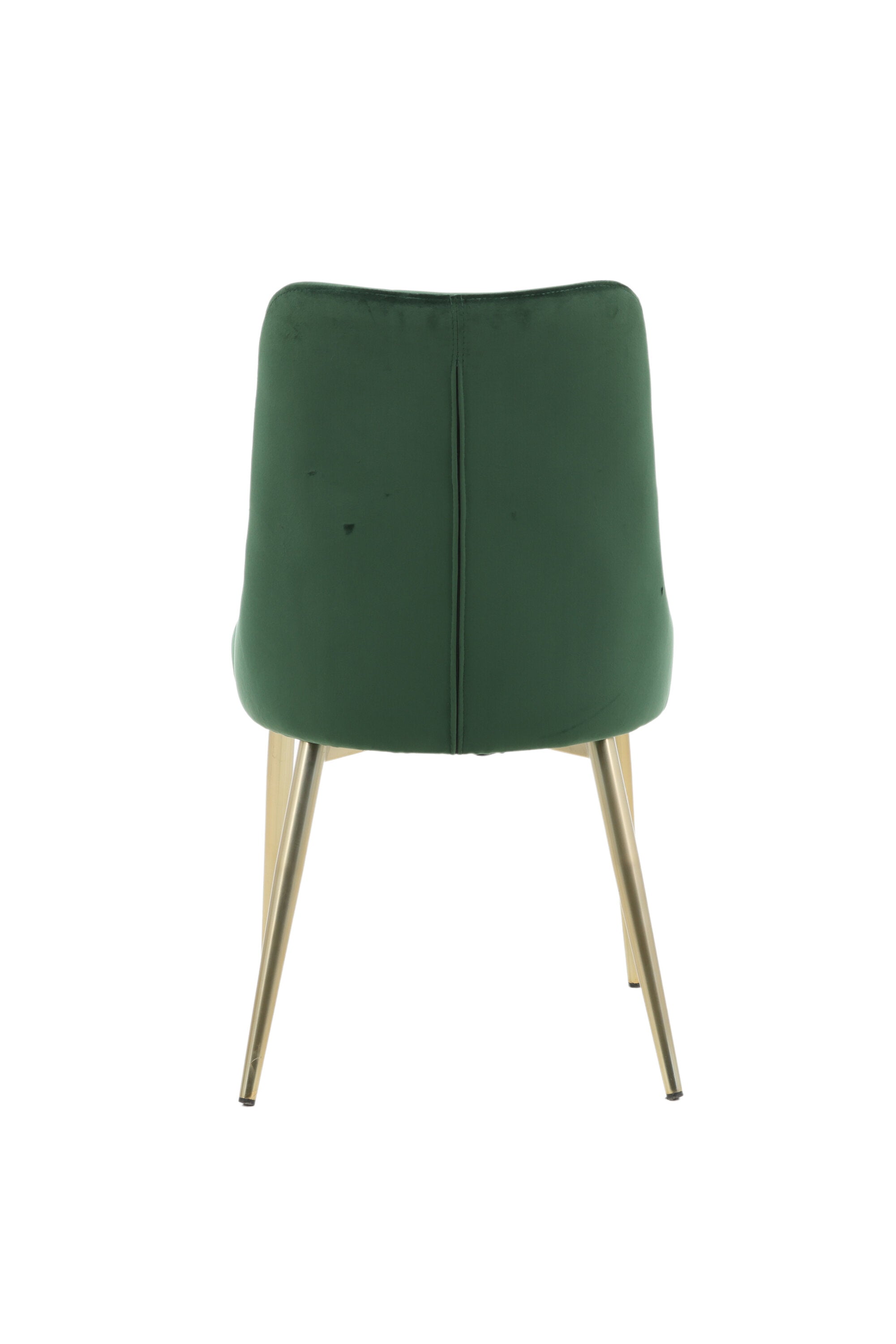 Velvet Lyx Stuhl in Grün präsentiert im Onlineshop von KAQTU Design AG. Stuhl ist von Venture Home