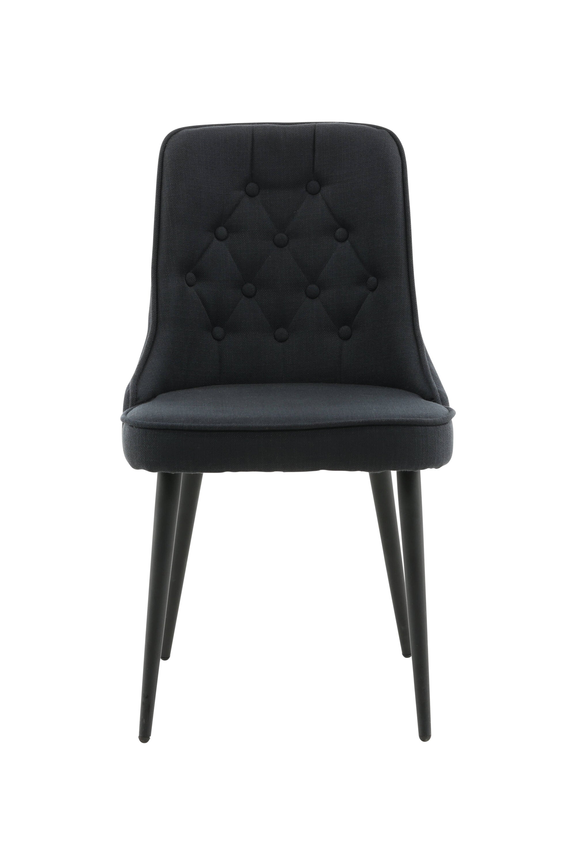Velvet Deluxe Stuhl in Schwarz präsentiert im Onlineshop von KAQTU Design AG. Stuhl ist von Venture Home