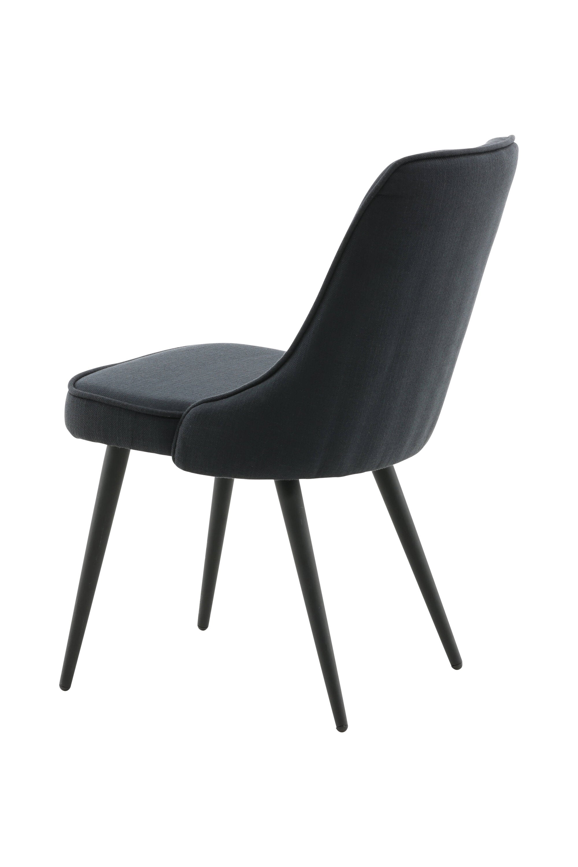 Velvet Deluxe Stuhl in Schwarz präsentiert im Onlineshop von KAQTU Design AG. Stuhl ist von Venture Home