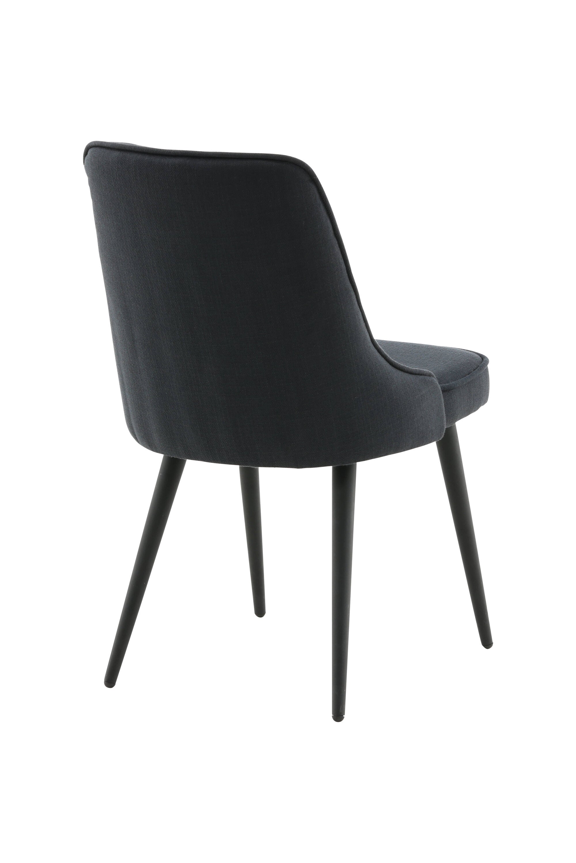 Velvet Deluxe Stuhl in Schwarz präsentiert im Onlineshop von KAQTU Design AG. Stuhl ist von Venture Home